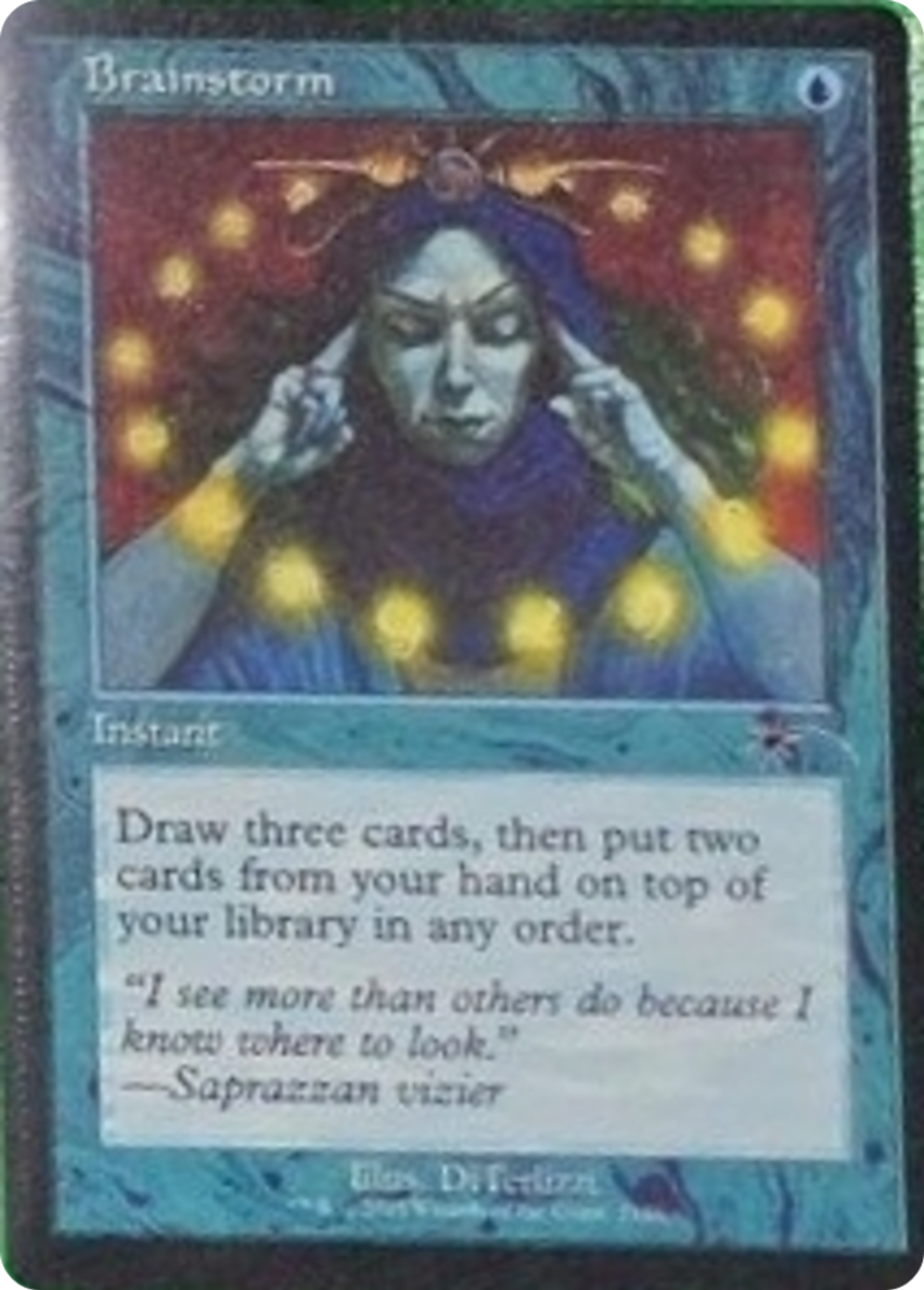 Brainstorm — Secret Lair Drop — Magic: The Gathering