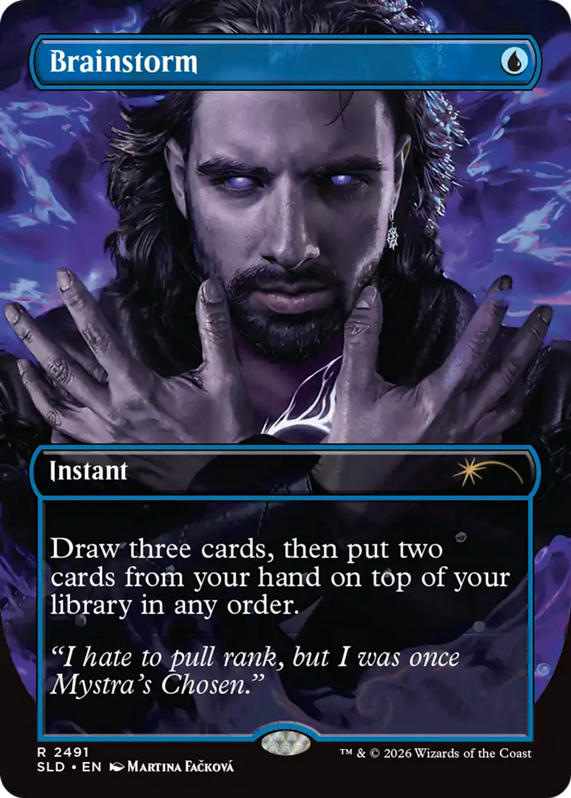 Brainstorm — Secret Lair Drop — Magic: The Gathering