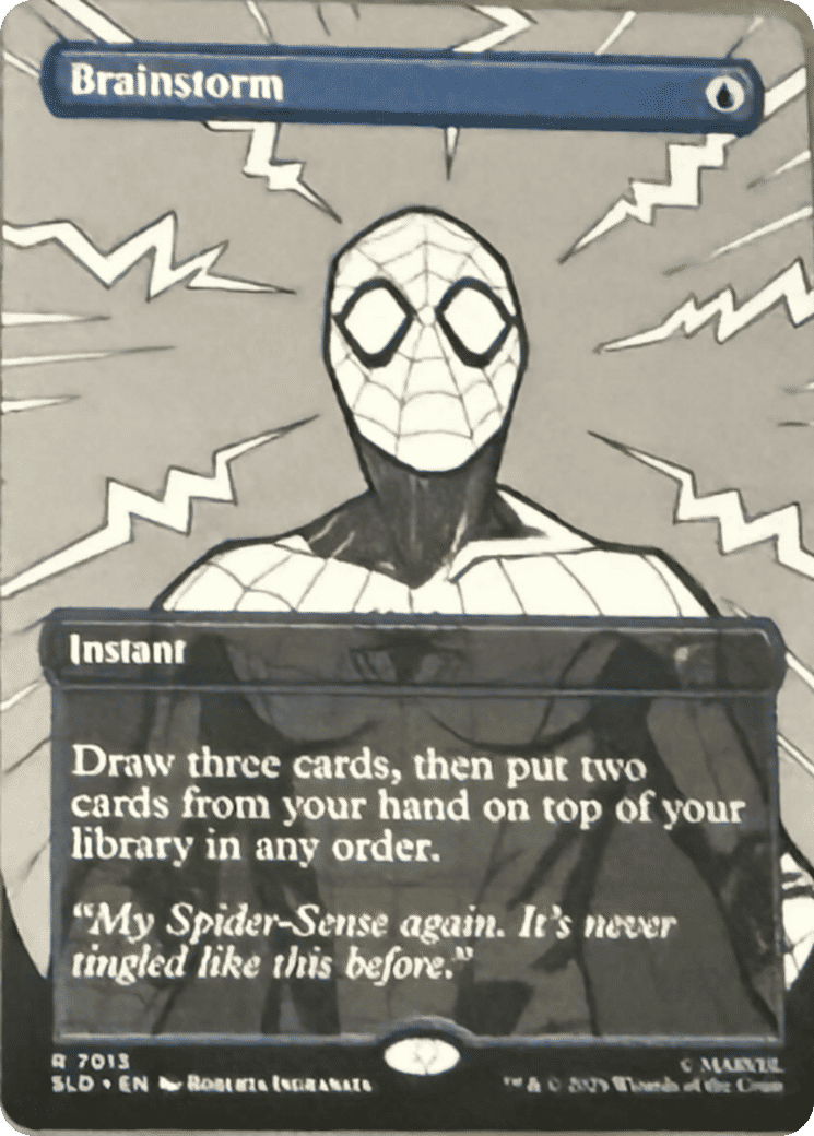 Brainstorm — Secret Lair Drop — Magic: The Gathering