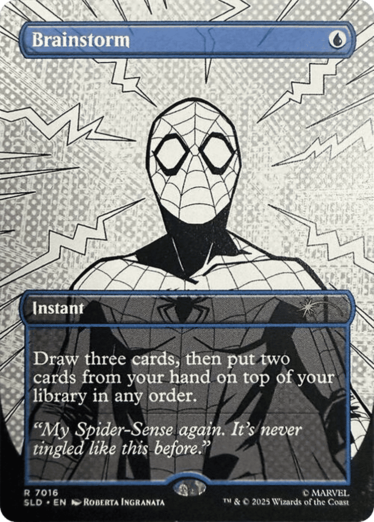 Brainstorm — Secret Lair Drop — Magic: The Gathering