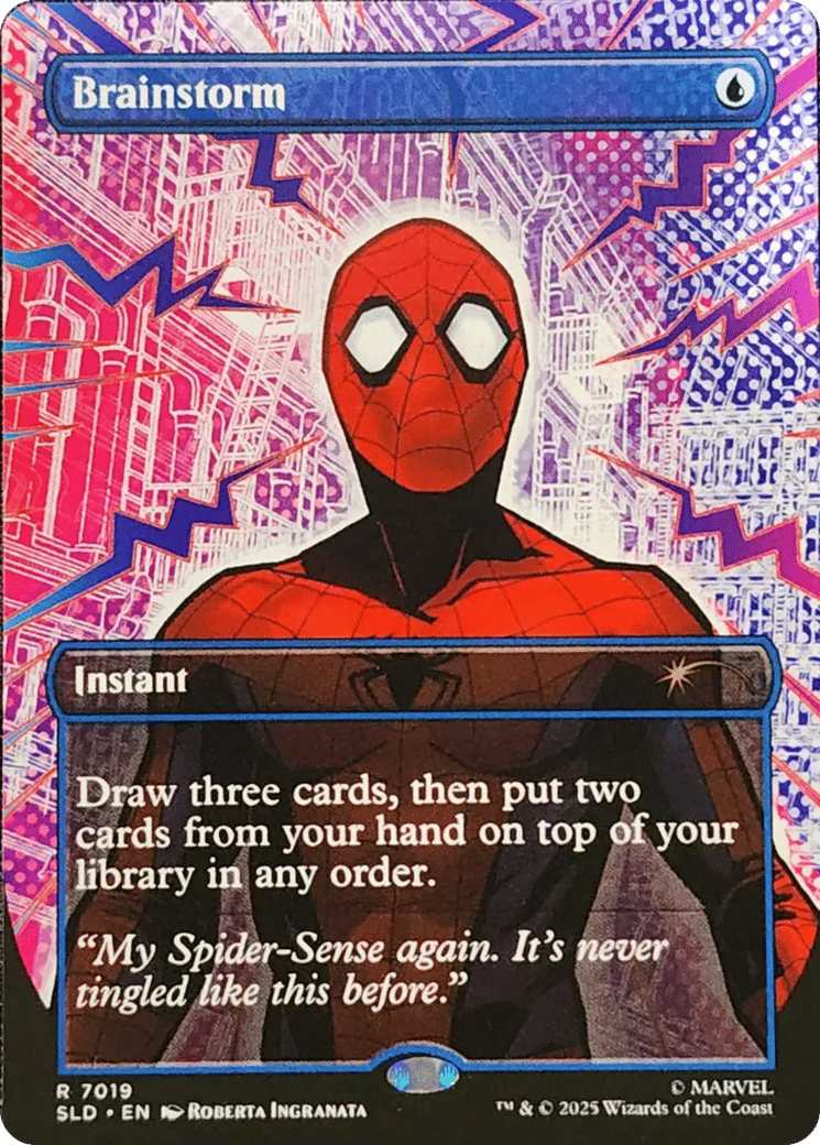 Brainstorm — Secret Lair Drop — Magic: The Gathering