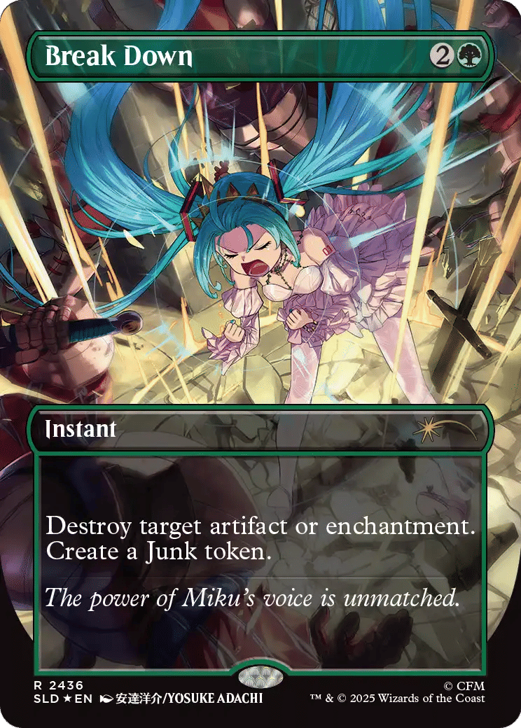 Break Down — Secret Lair Drop — Magic: The Gathering