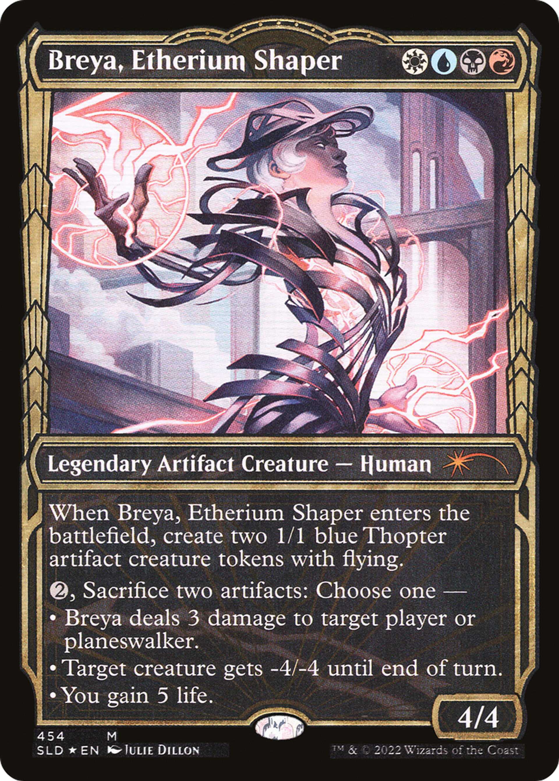 Breya, Etherium Shaper — Secret Lair Drop — Magic: The Gathering