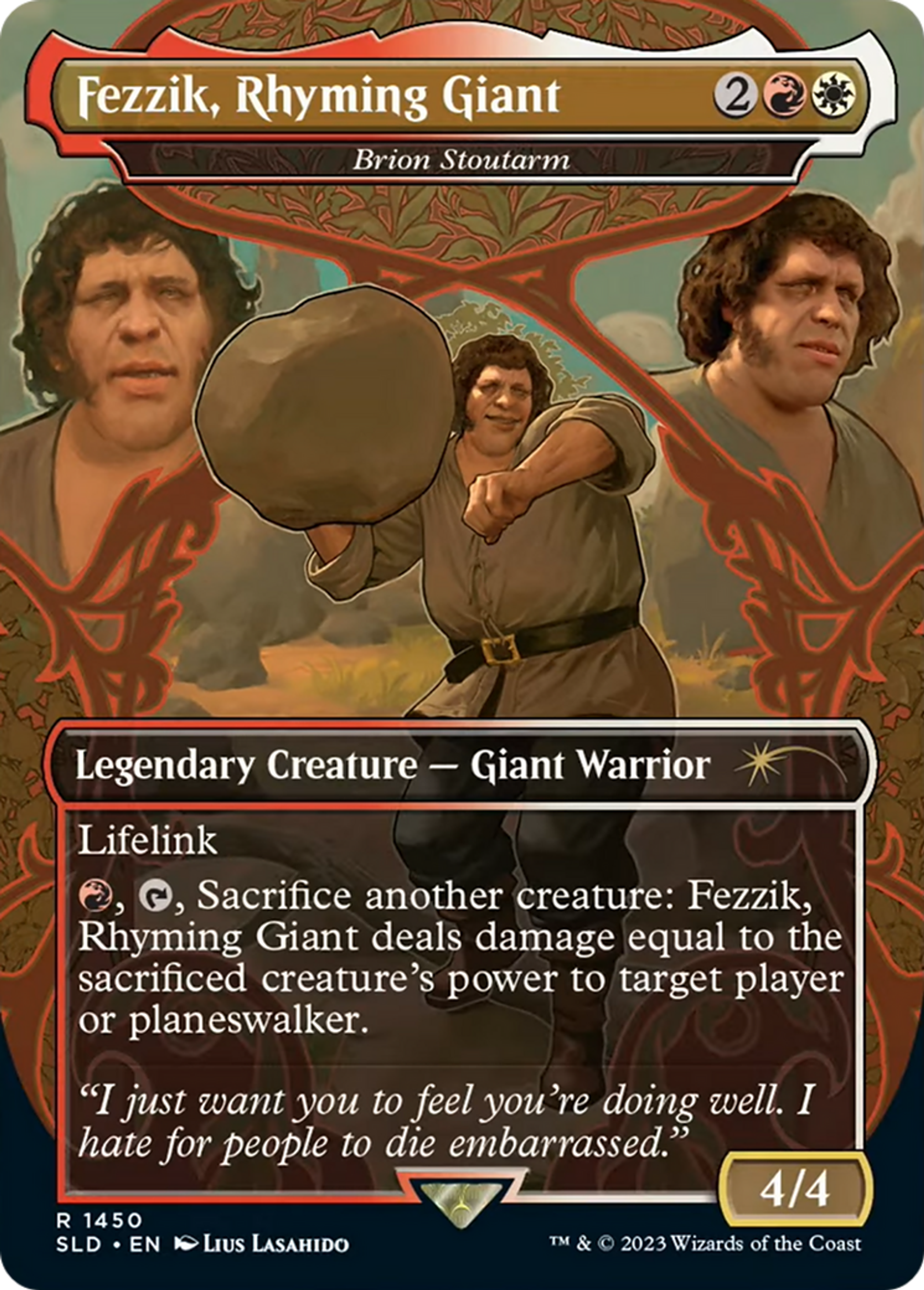 Brion Stoutarm — Secret Lair Drop — Magic: The Gathering