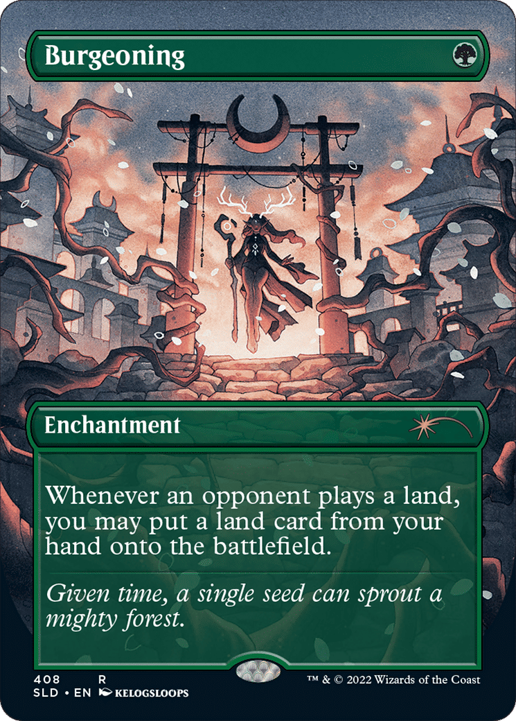 Burgeoning — Secret Lair Drop — Magic: The Gathering