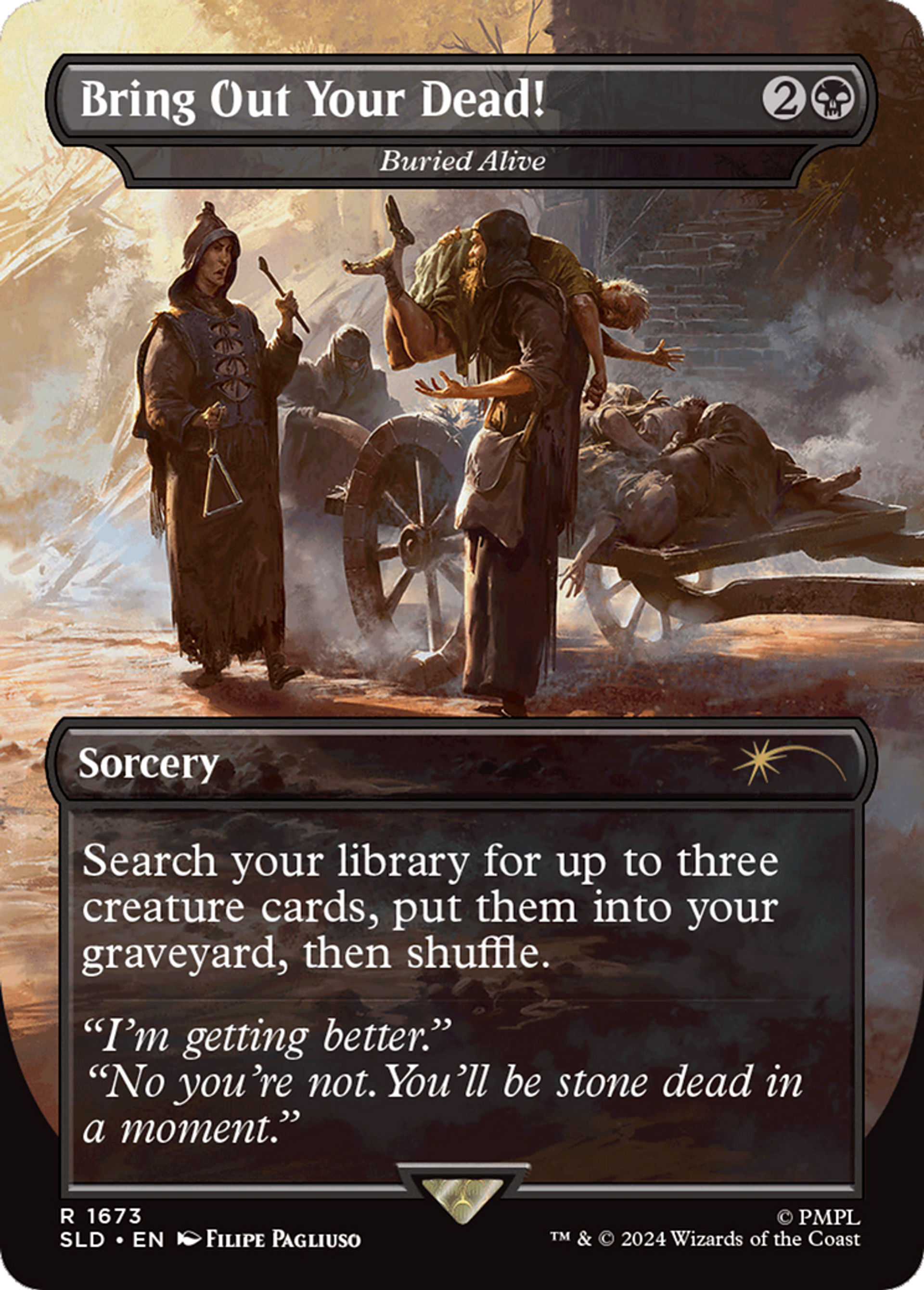 Buried Alive — Secret Lair Drop — Magic: The Gathering