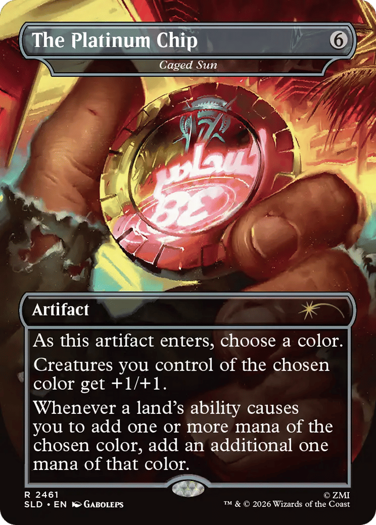 Caged Sun — Secret Lair Drop — Magic: The Gathering