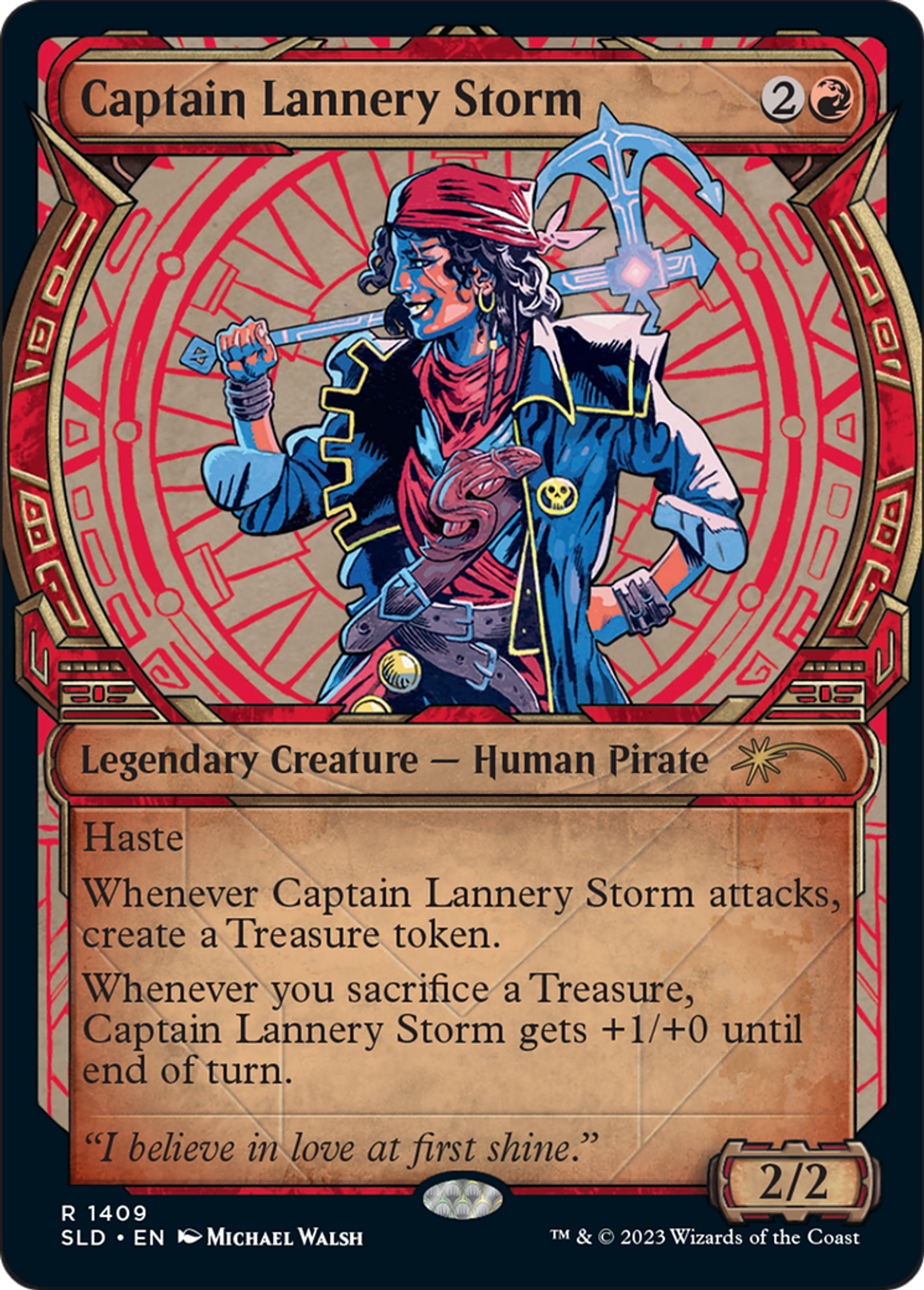 Capitaine Lanneray Tempeste — Secret Lair Drop — Magic: The Gathering