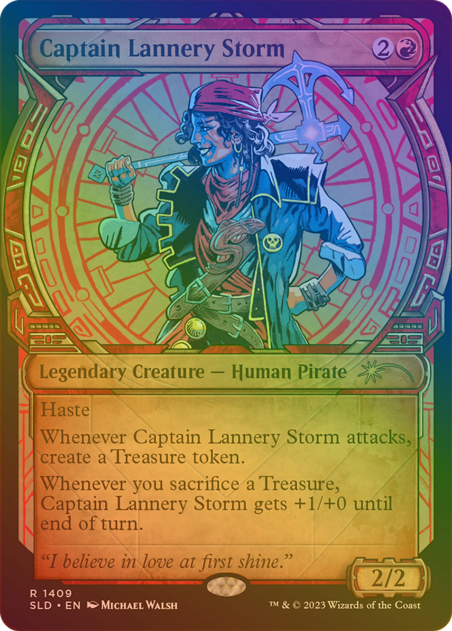 Capitaine Lanneray Tempeste — Secret Lair Drop — Magic: The Gathering