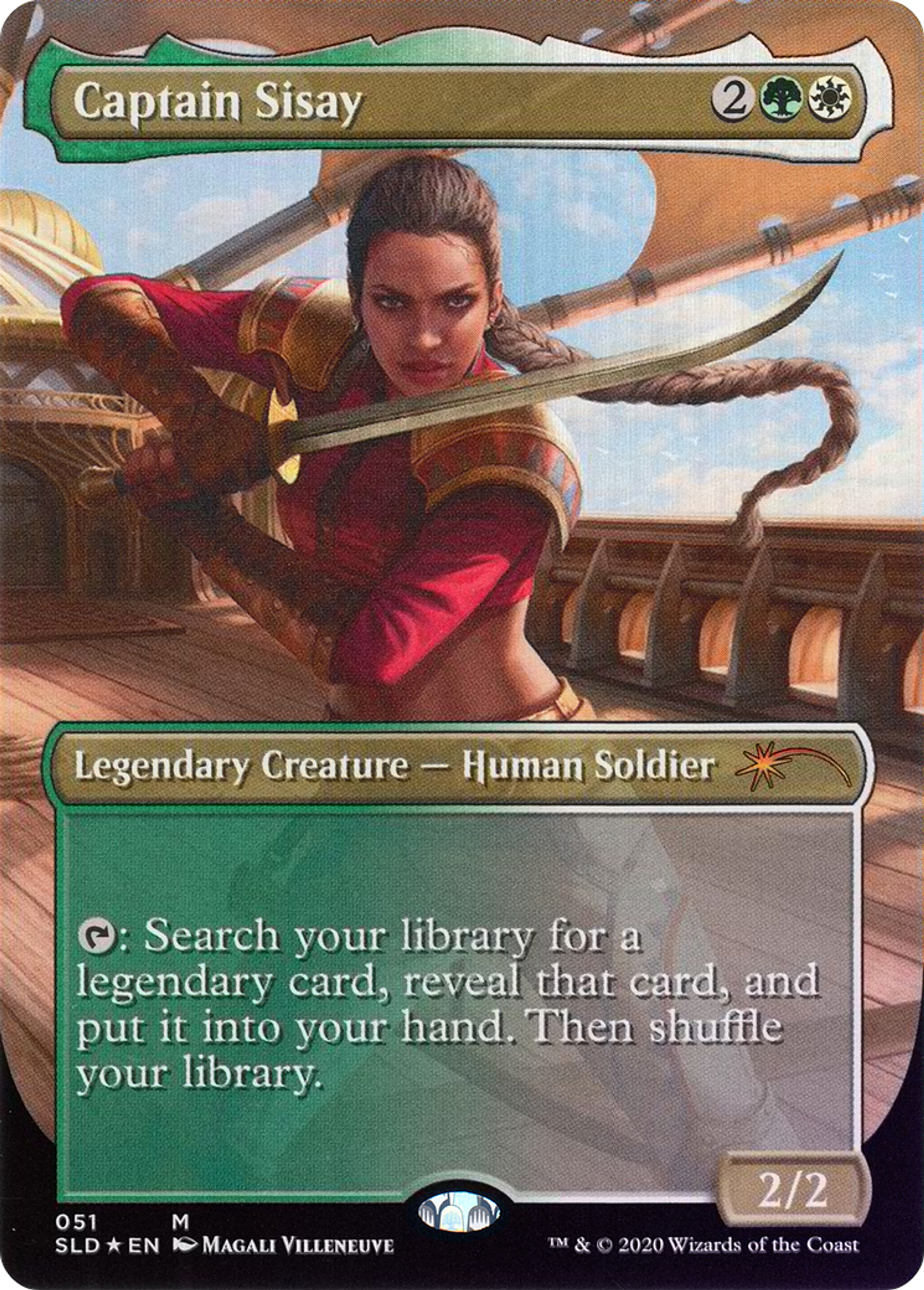 Captain Sisay — Secret Lair Drop — Magic: The Gathering