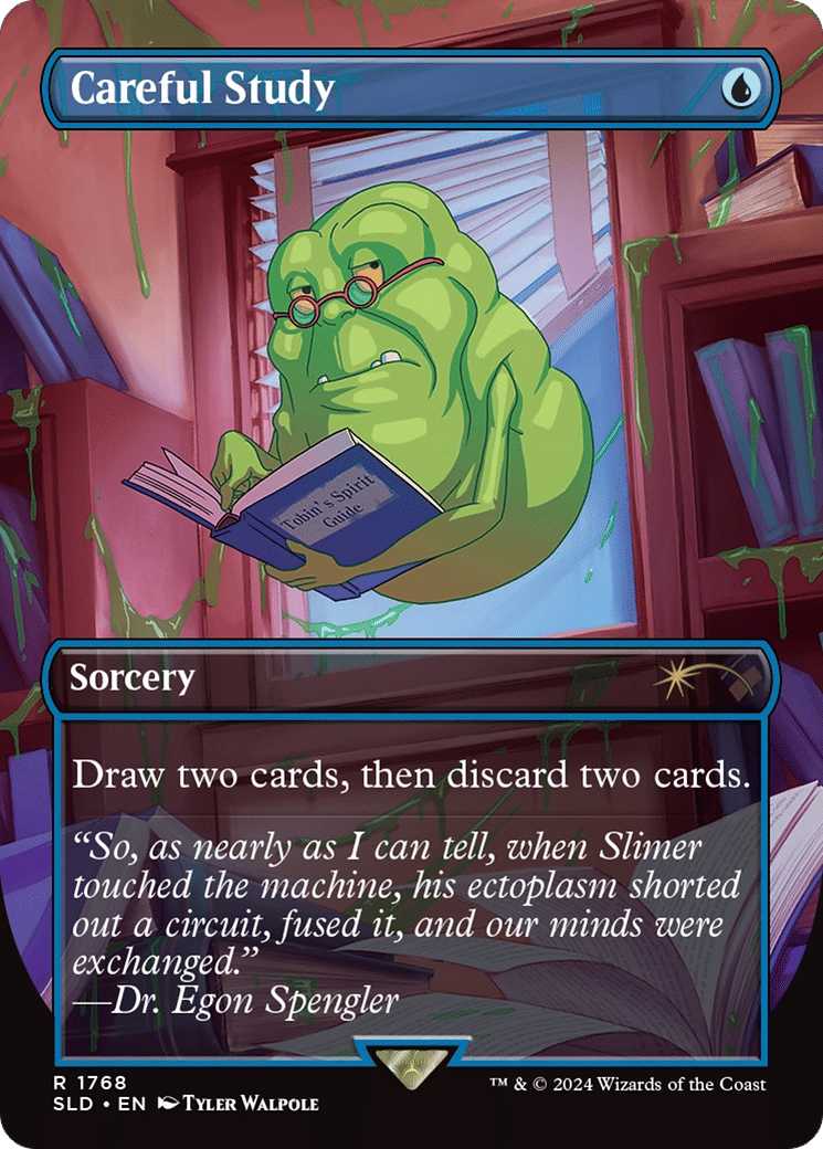 Careful Study — Secret Lair Drop — Magic: The Gathering