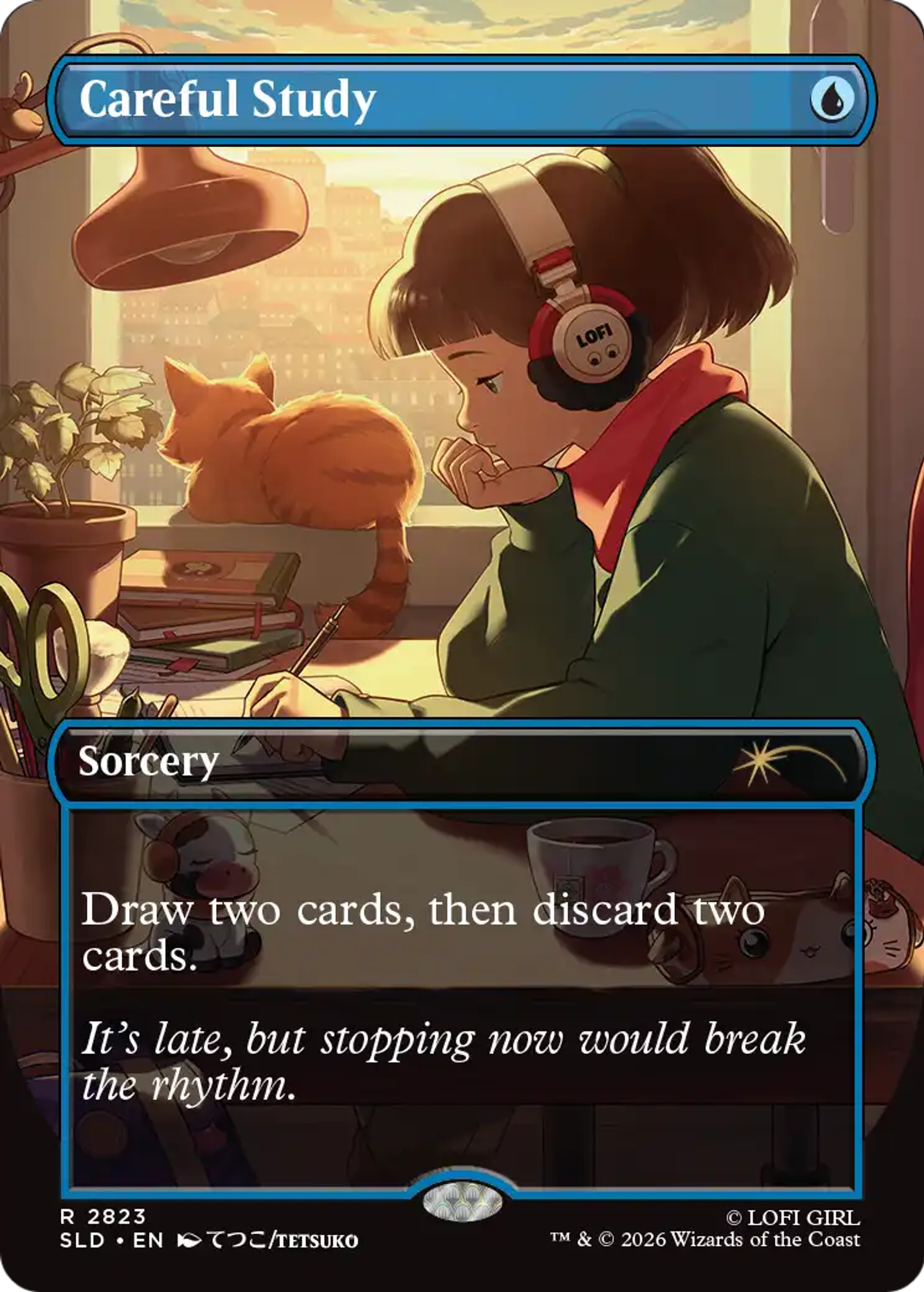 Careful Study — Secret Lair Drop — Magic: The Gathering