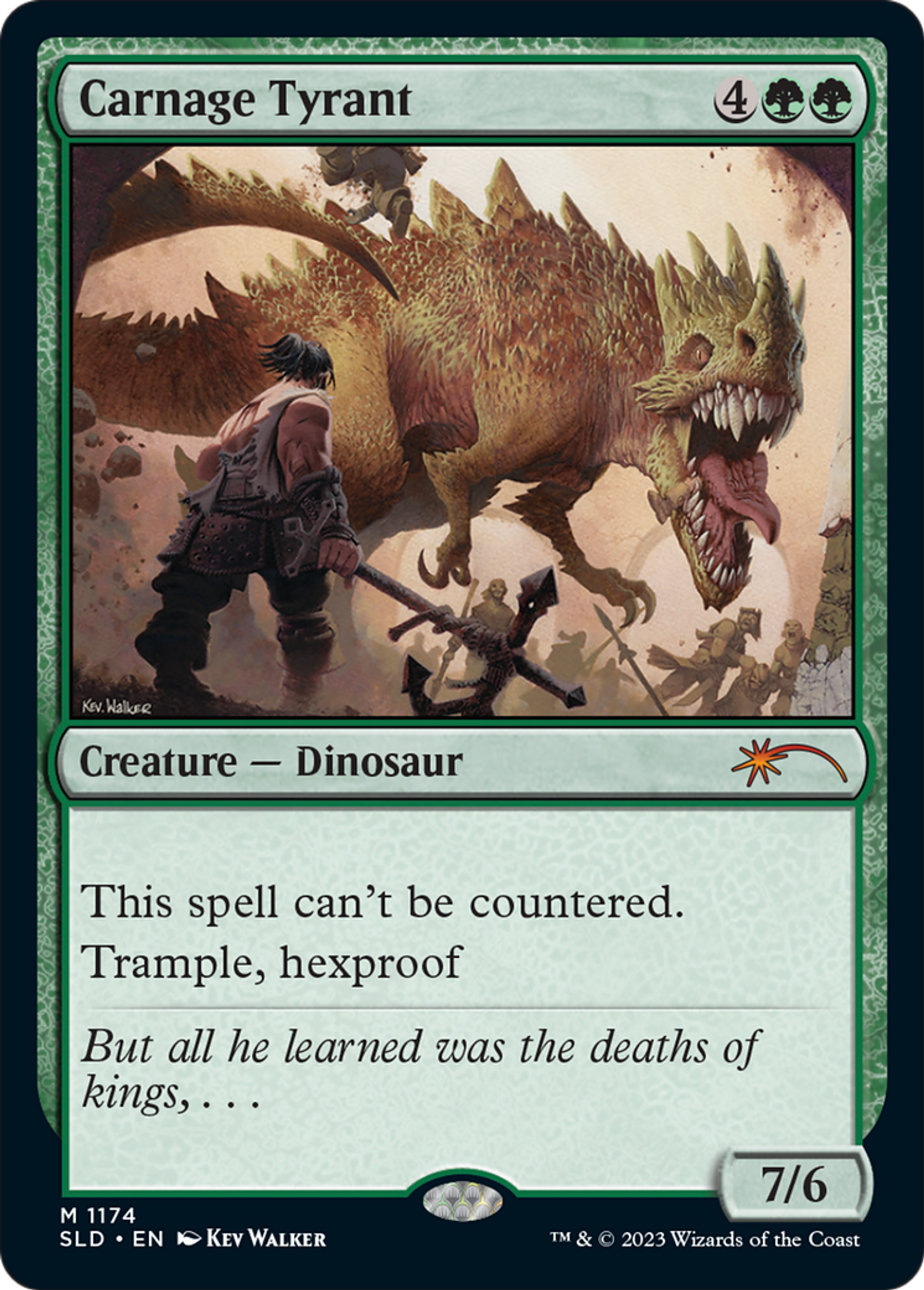 Tyran du carnage — Secret Lair Drop — Magic: The Gathering