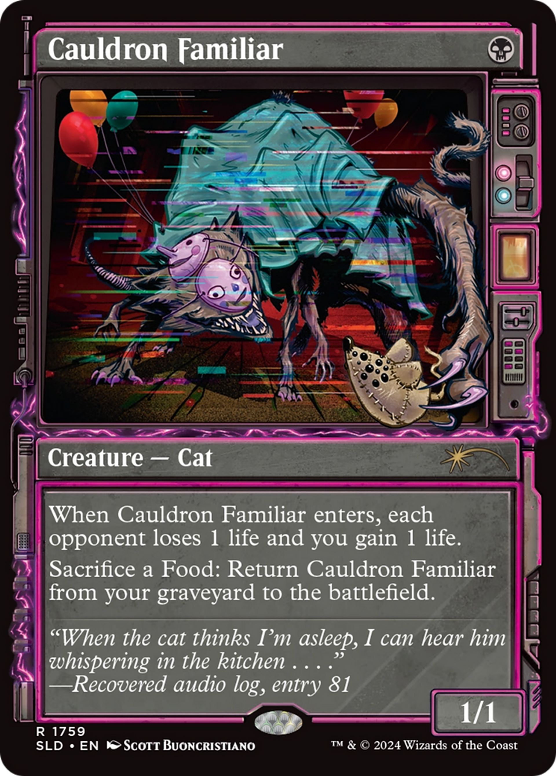 Cauldron Familiar — Secret Lair Drop — Magic: The Gathering