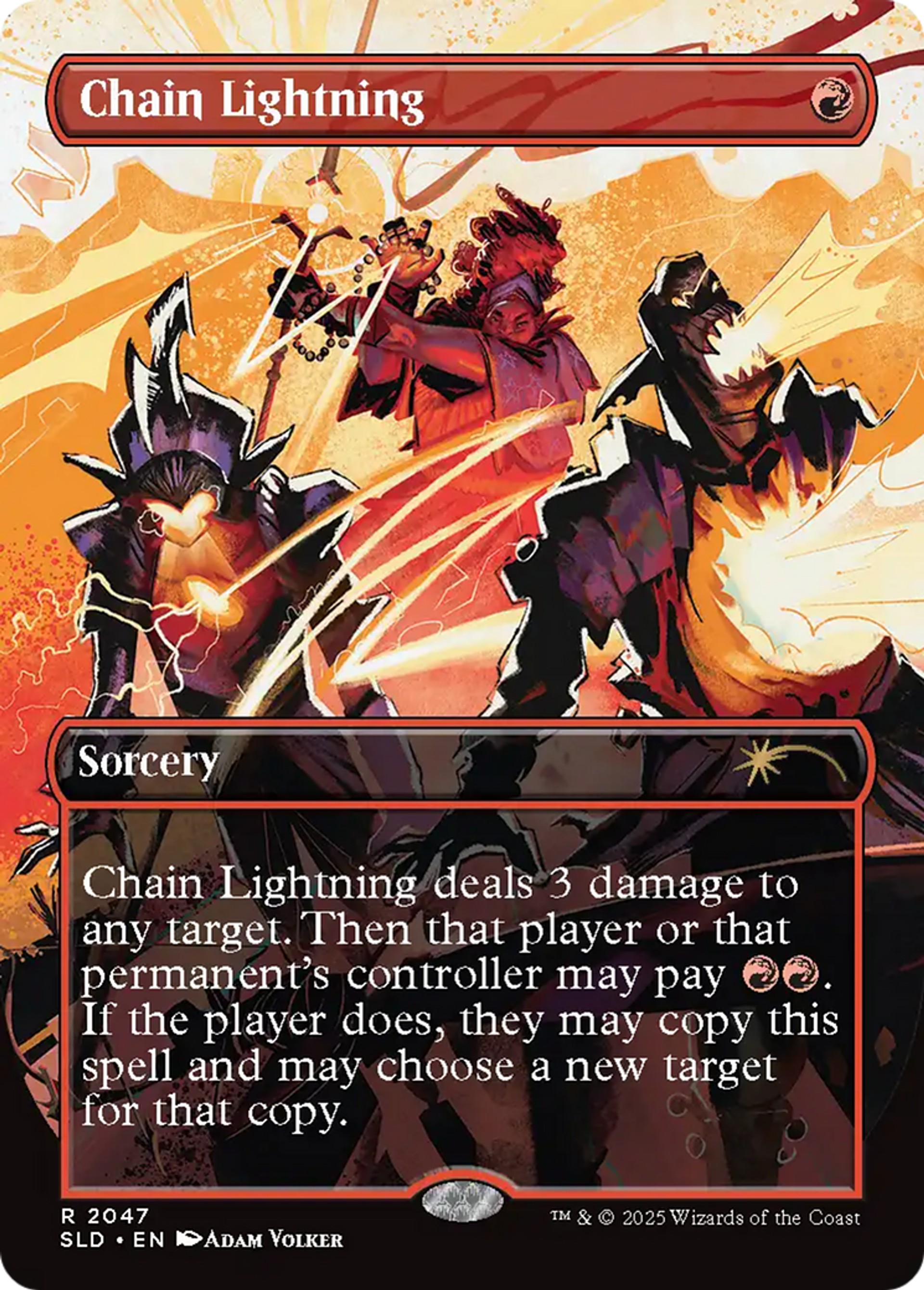 Chain Lightning — Secret Lair Drop — Magic: The Gathering
