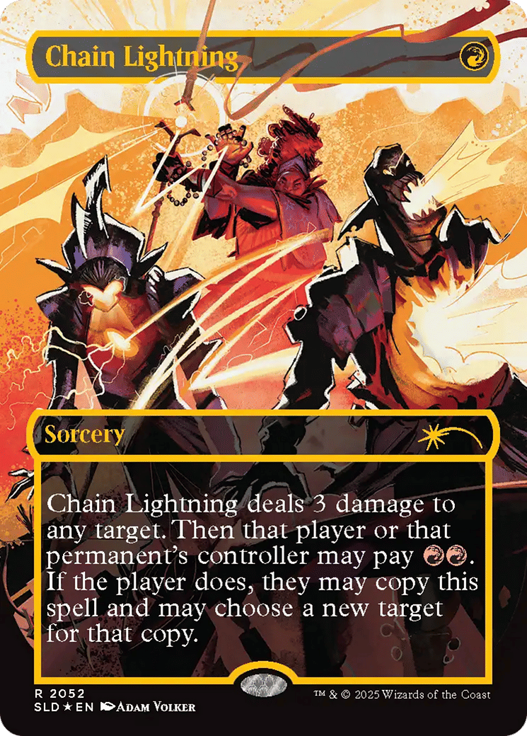 Chain Lightning — Secret Lair Drop — Magic: The Gathering
