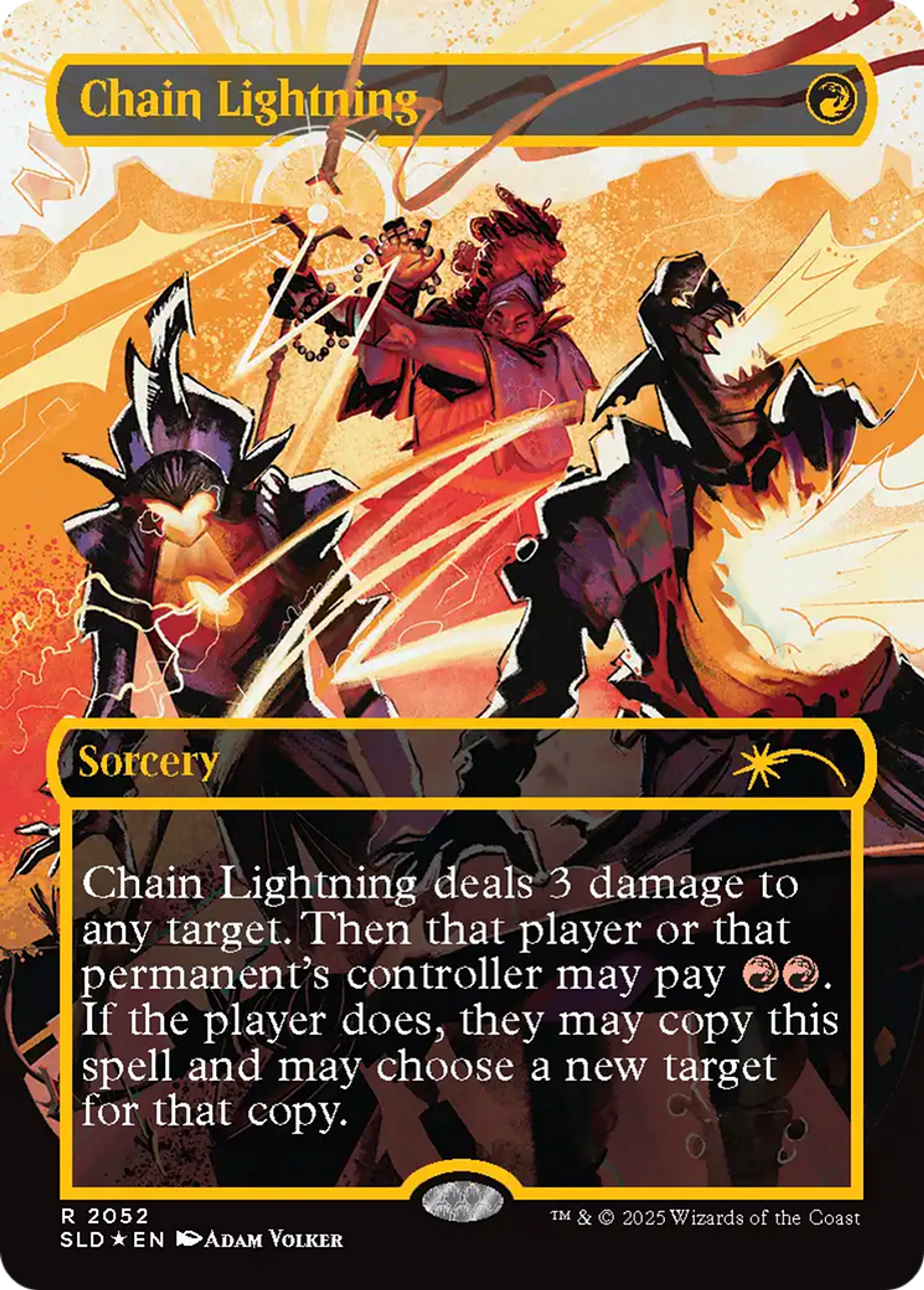 Chain Lightning — Secret Lair Drop — Magic: The Gathering