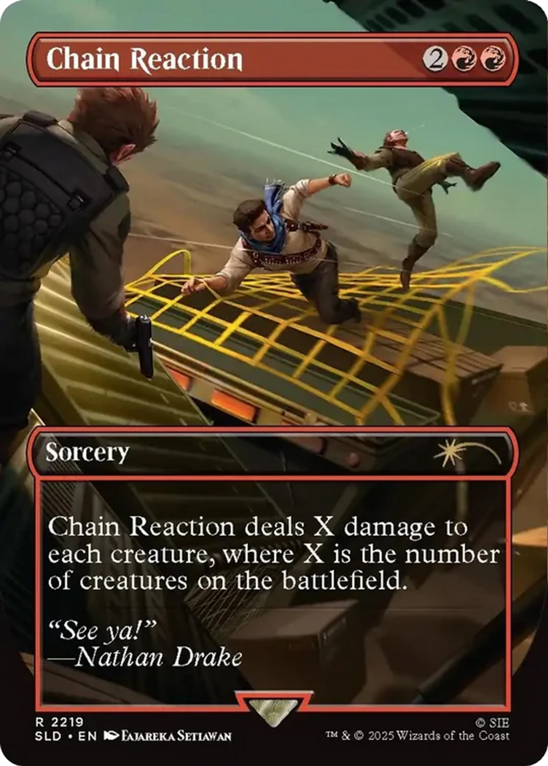 Chain Reaction — Secret Lair Drop — Magic: The Gathering