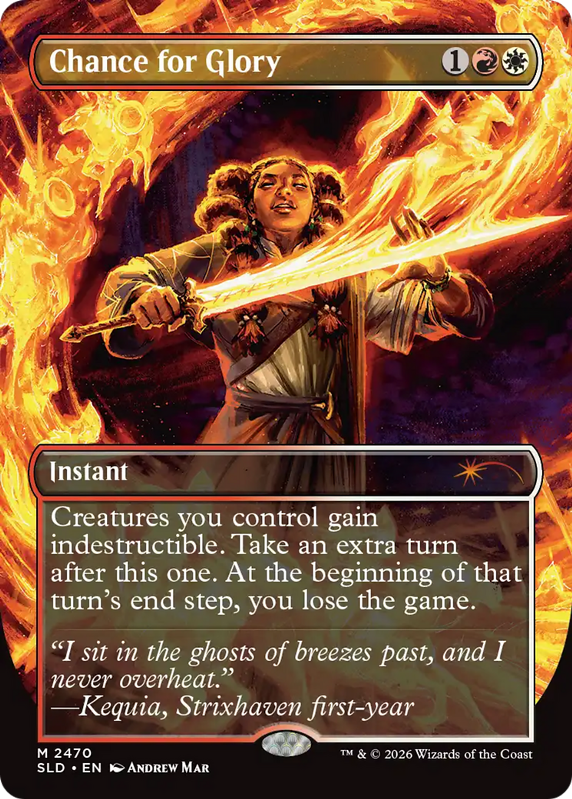 Chance for Glory — Secret Lair Drop — Magic: The Gathering