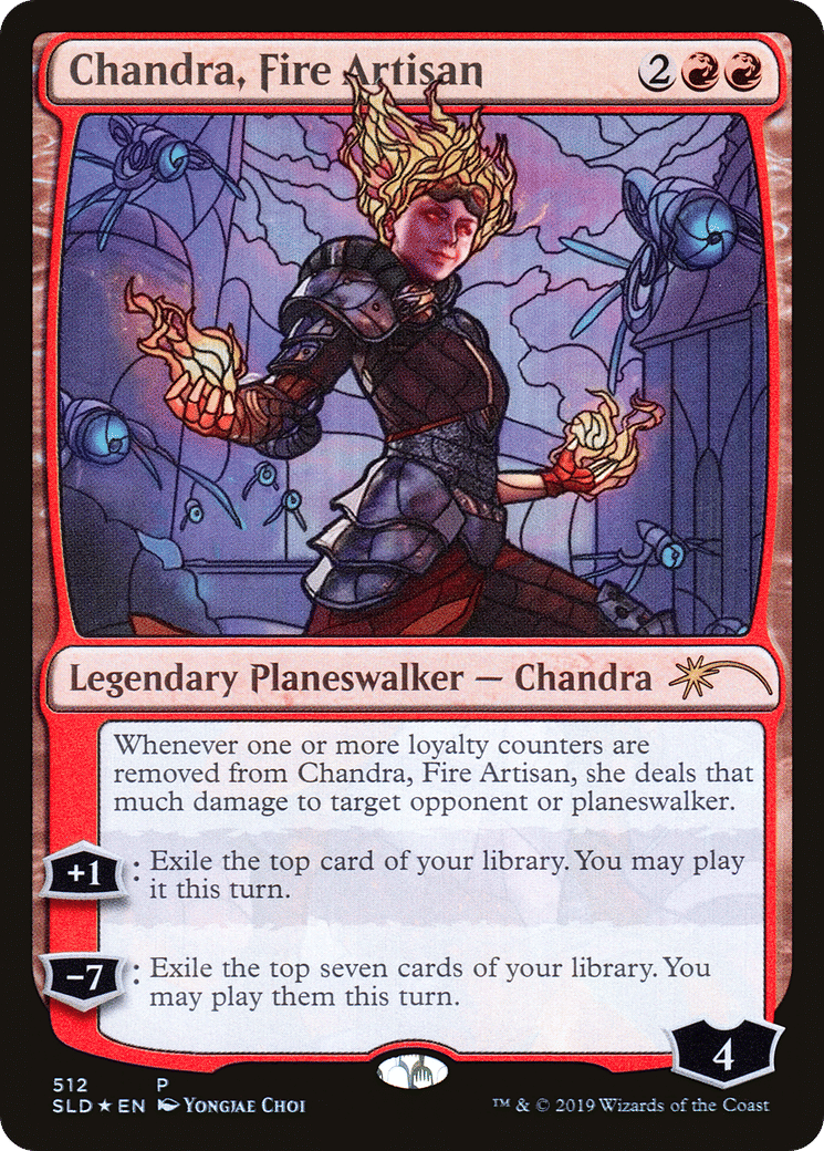 Chandra, Fire Artisan — Secret Lair Drop — Magic: The Gathering