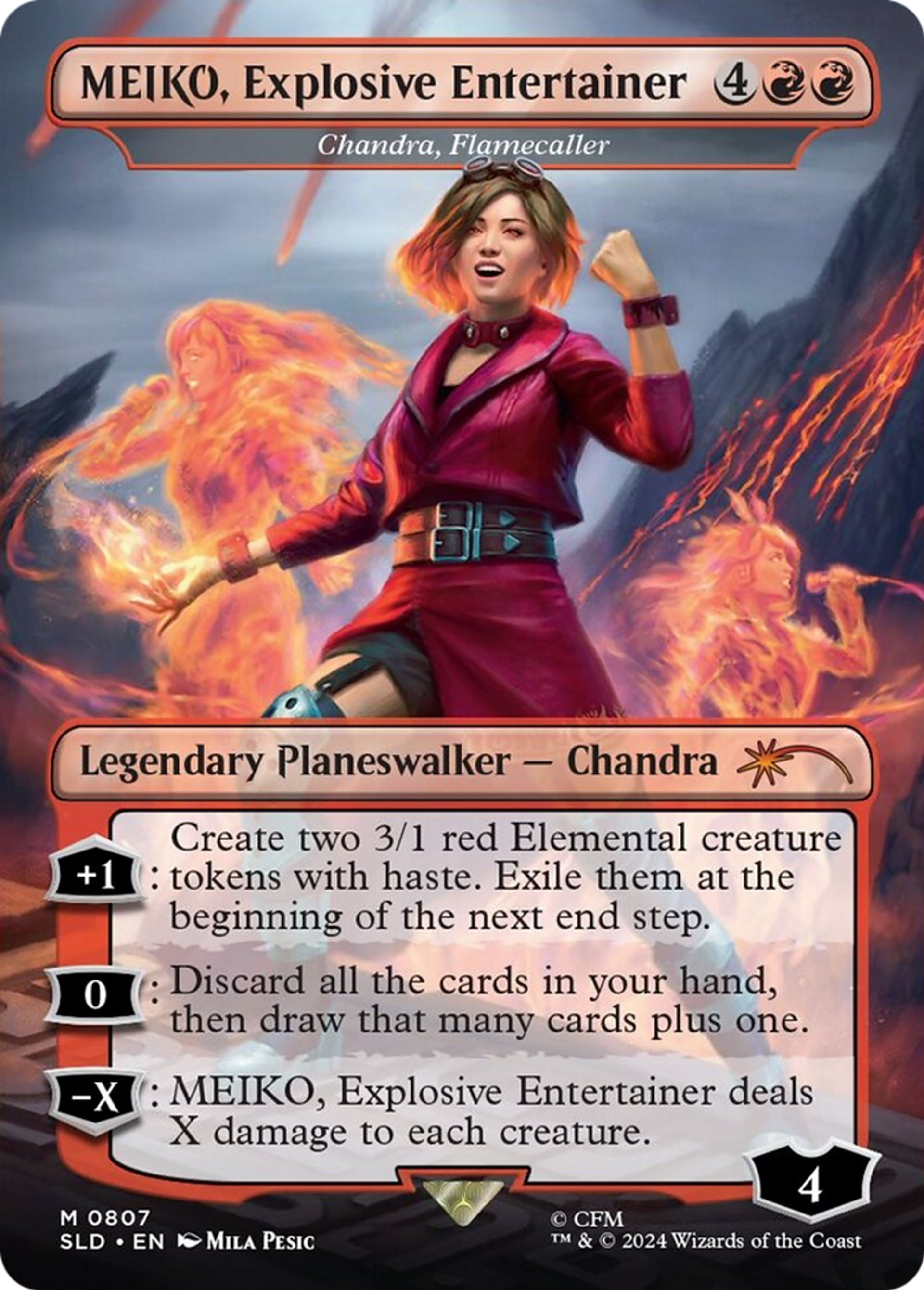 Chandra, meneuse de flammes — Secret Lair Drop — Magic: The Gathering