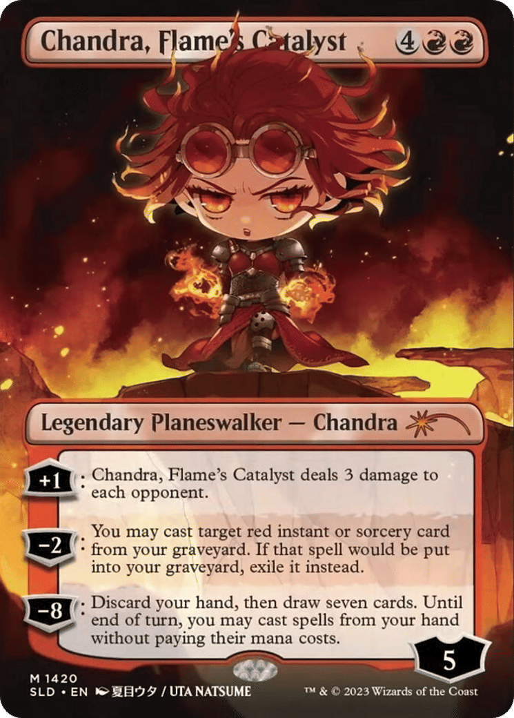 Chandra, Flame's Catalyst — Secret Lair Drop — Magic: The Gathering
