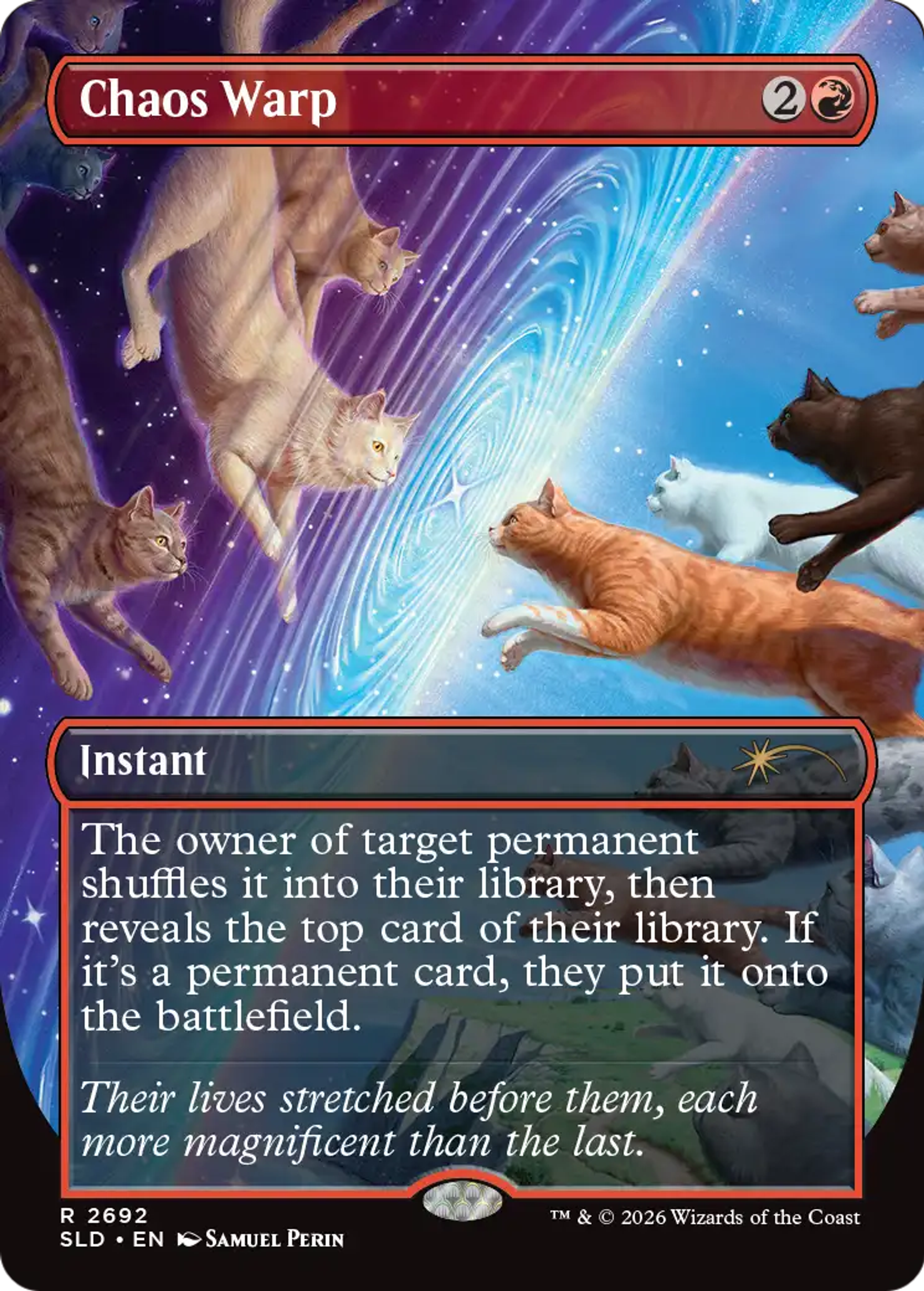 Chaos Warp — Secret Lair Drop — Magic: The Gathering