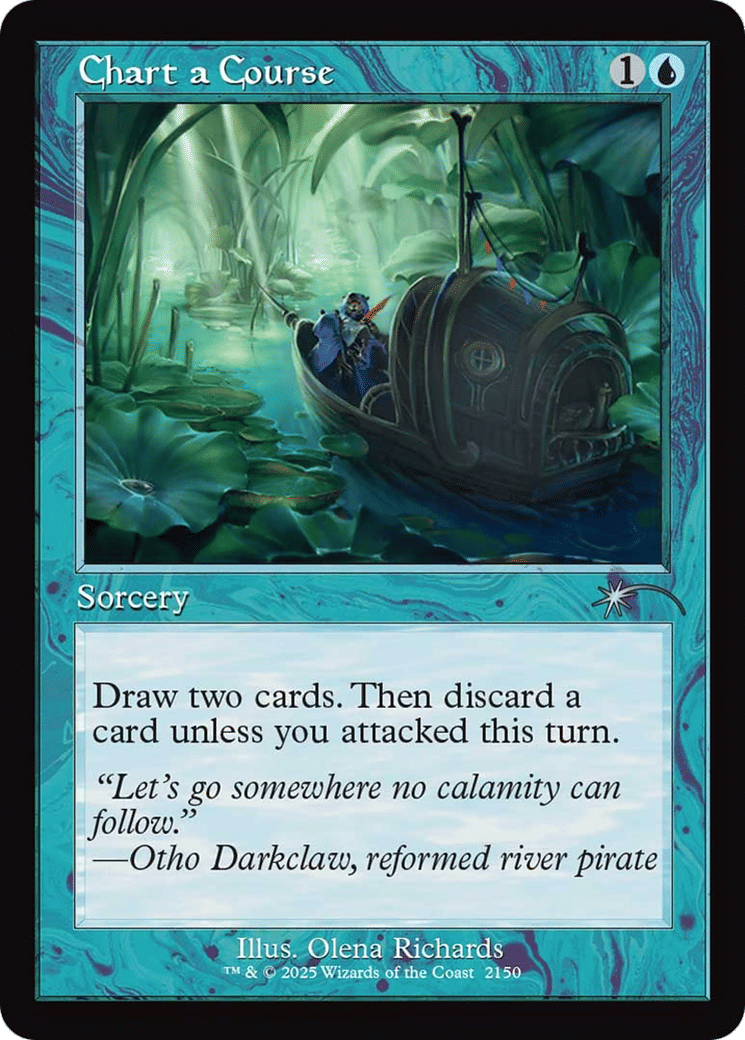 Chart a Course — Secret Lair Drop — Magic: The Gathering