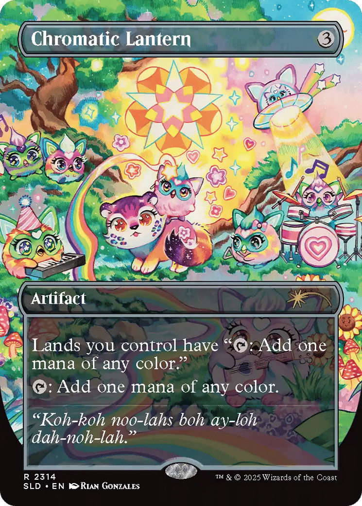 Chromatic Lantern — Secret Lair Drop — Magic: The Gathering