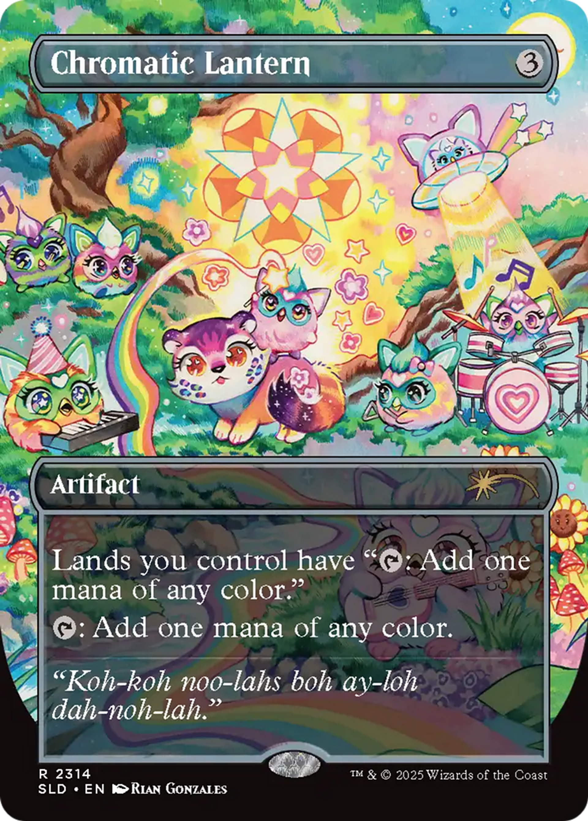 Chromatic Lantern — Secret Lair Drop — Magic: The Gathering