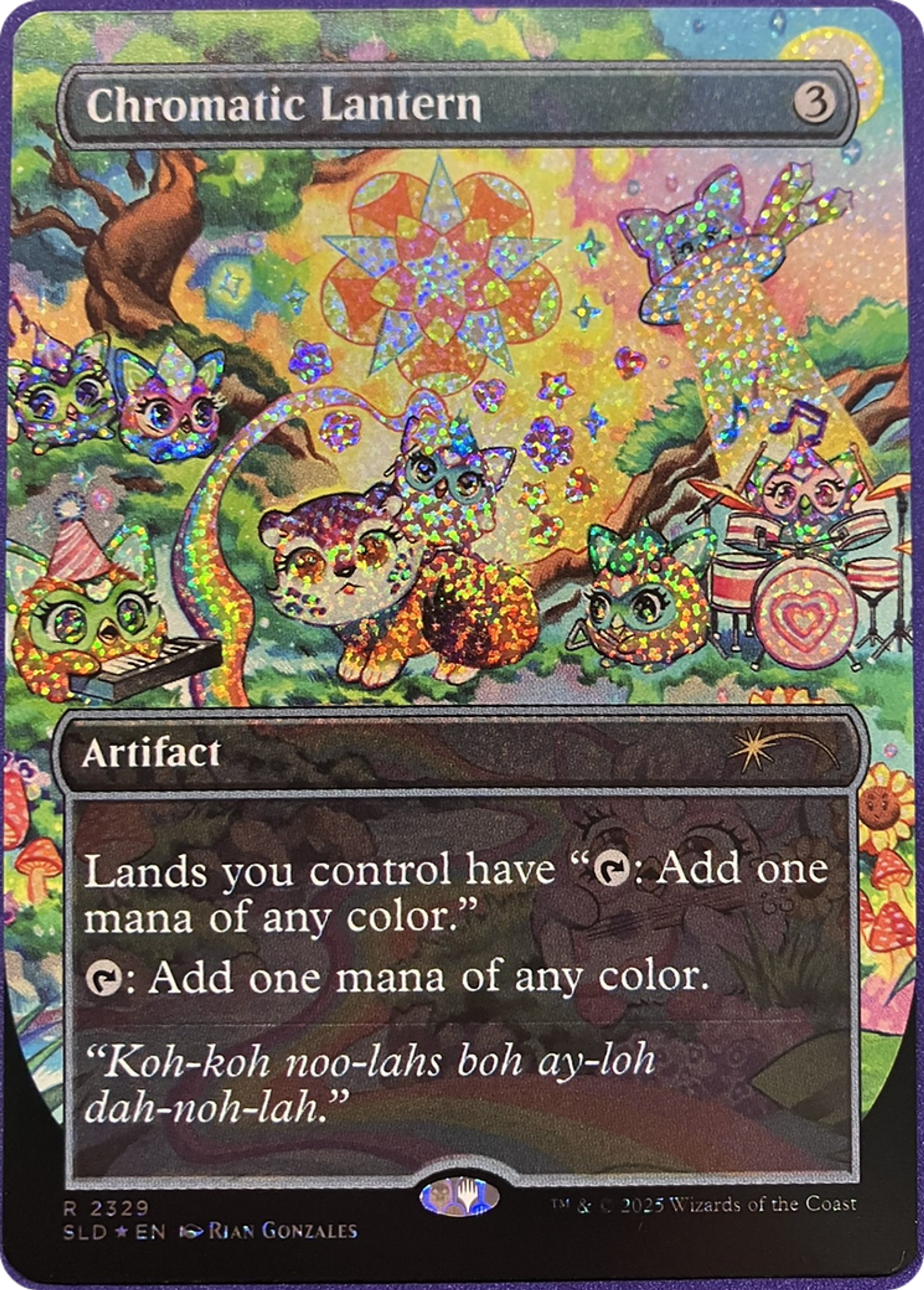 Chromatic Lantern — Secret Lair Drop — Magic: The Gathering