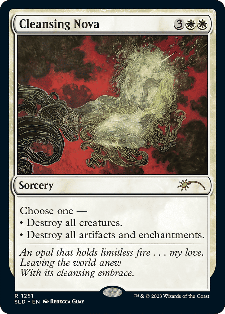 Cleansing Nova — Secret Lair Drop — Magic: The Gathering