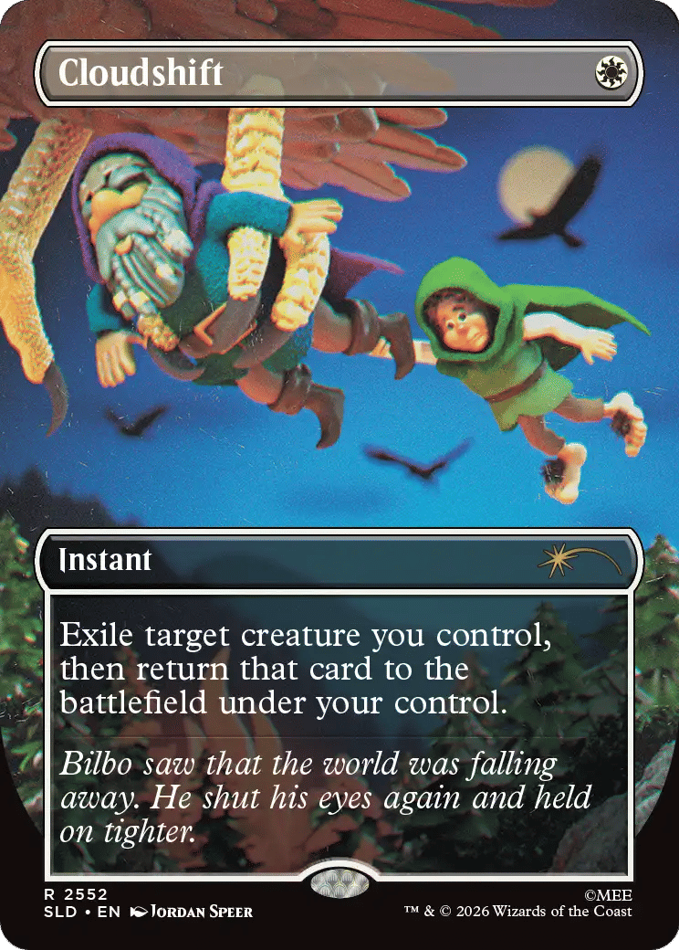 Cloudshift — Secret Lair Drop — Magic: The Gathering