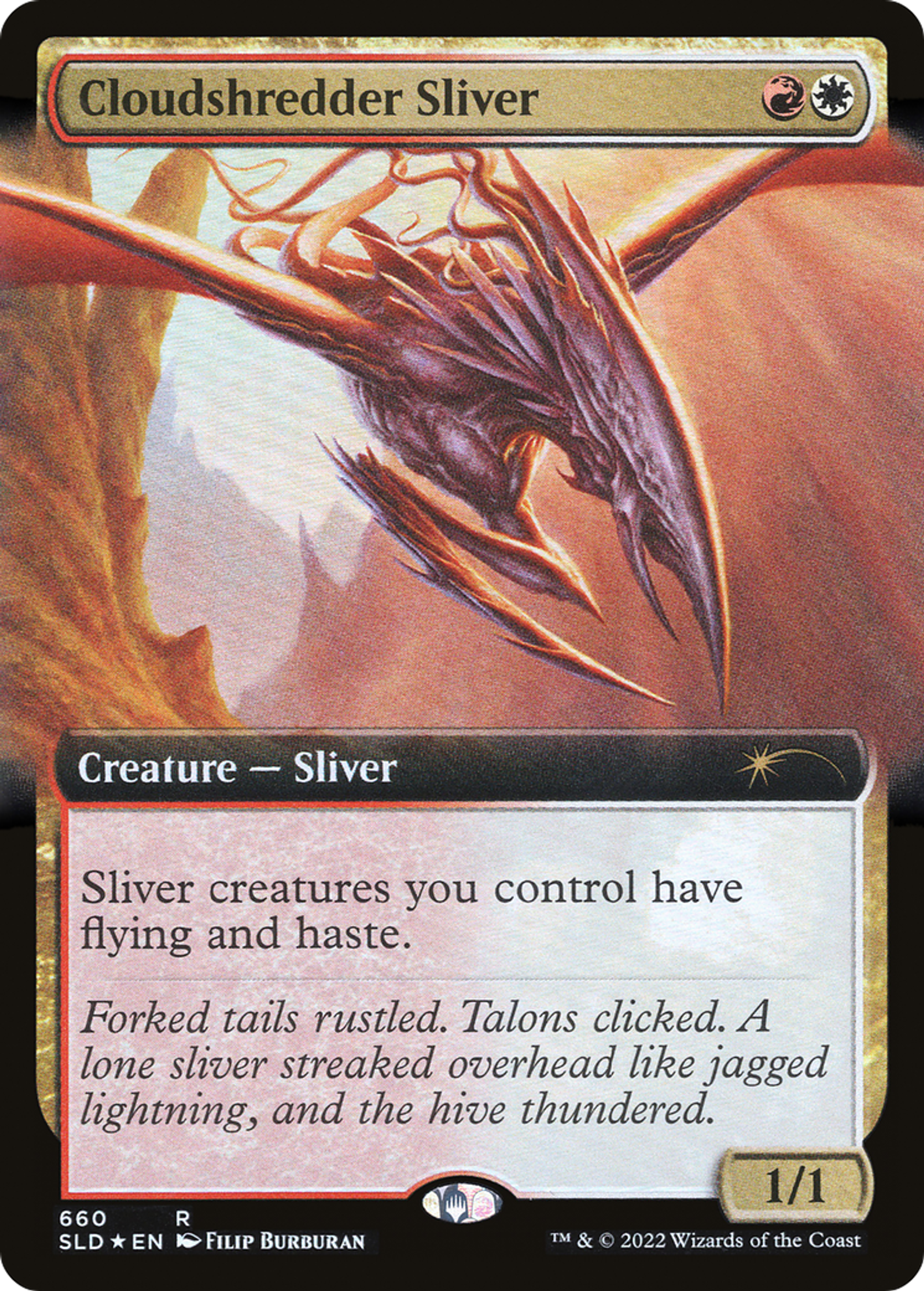 Slivoïde déchiqueteur de nuage — Secret Lair Drop — Magic: The Gathering
