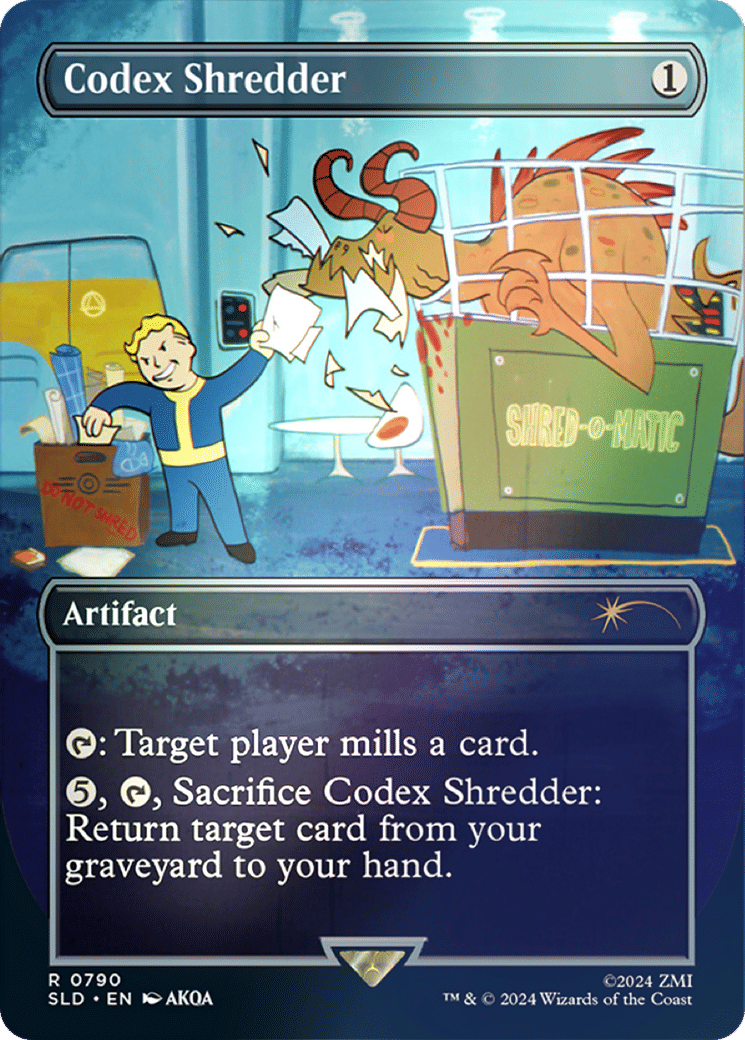 Codex Shredder — Secret Lair Drop — Magic: The Gathering