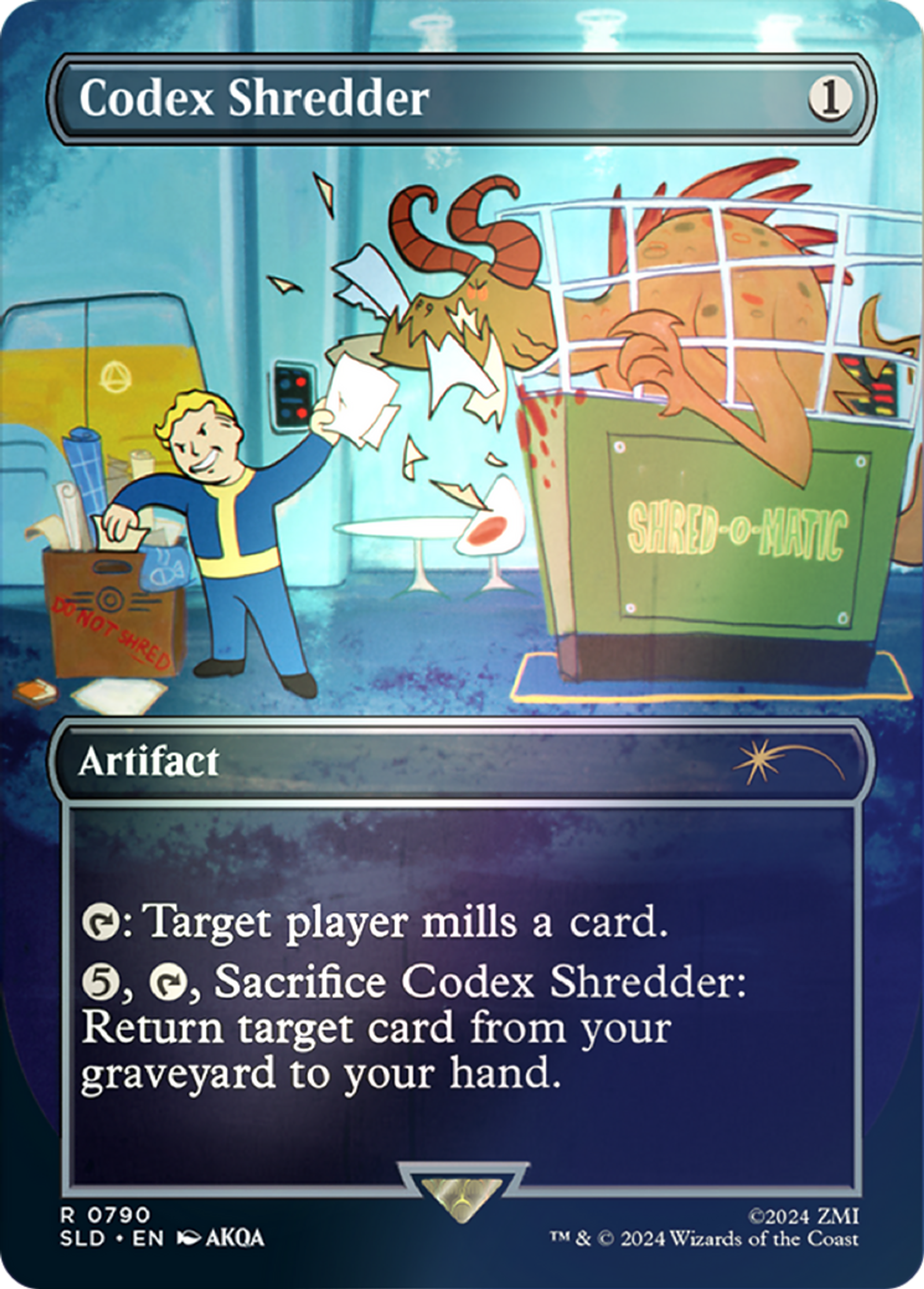 Destructeur de codex — Secret Lair Drop — Magic: The Gathering