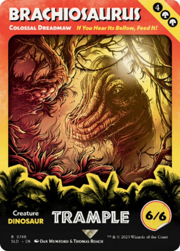 Colossal Dreadmaw — Secret Lair Drop — Magic: The Gathering