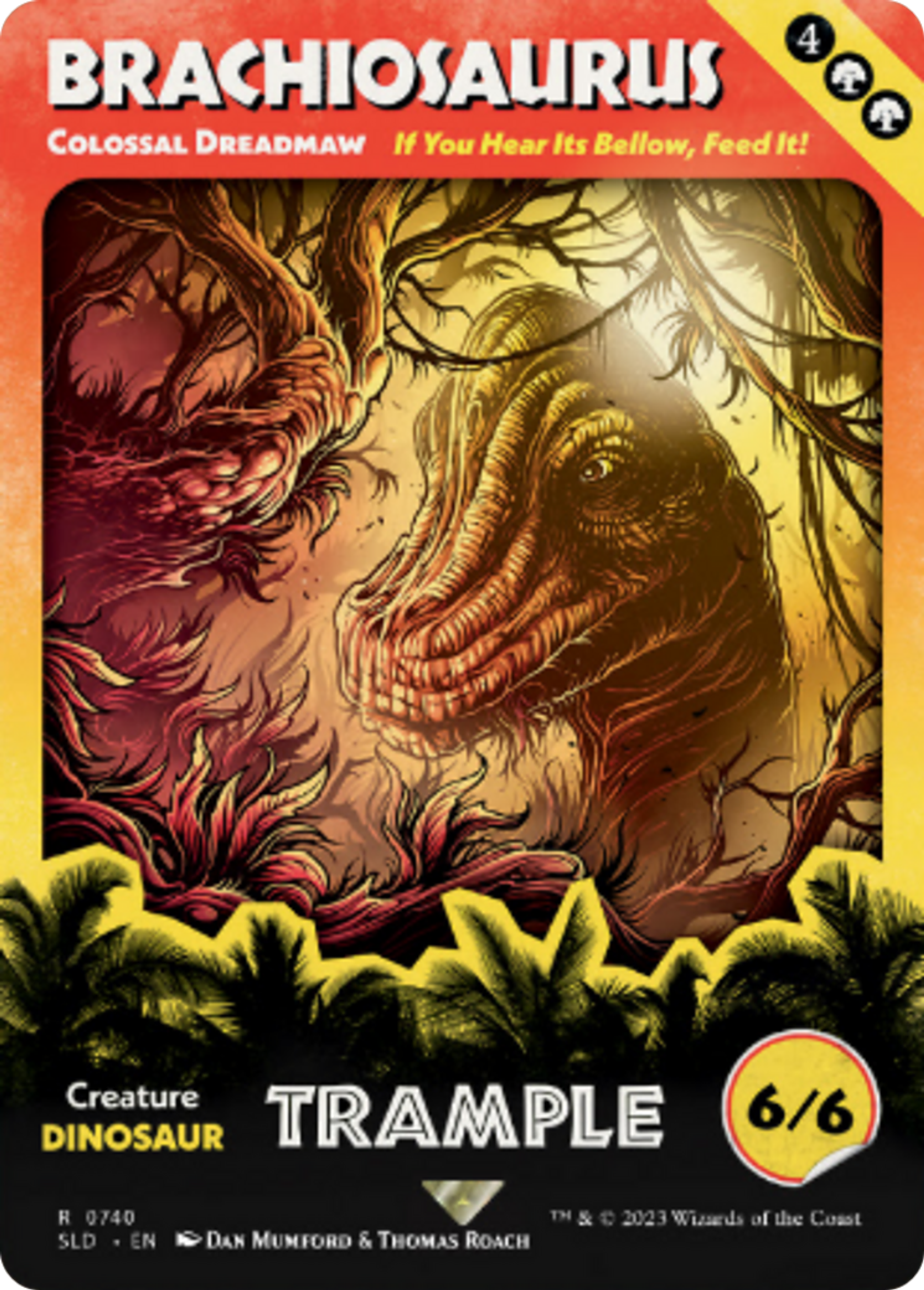 Gueuleffroi colossal — Secret Lair Drop — Magic: The Gathering