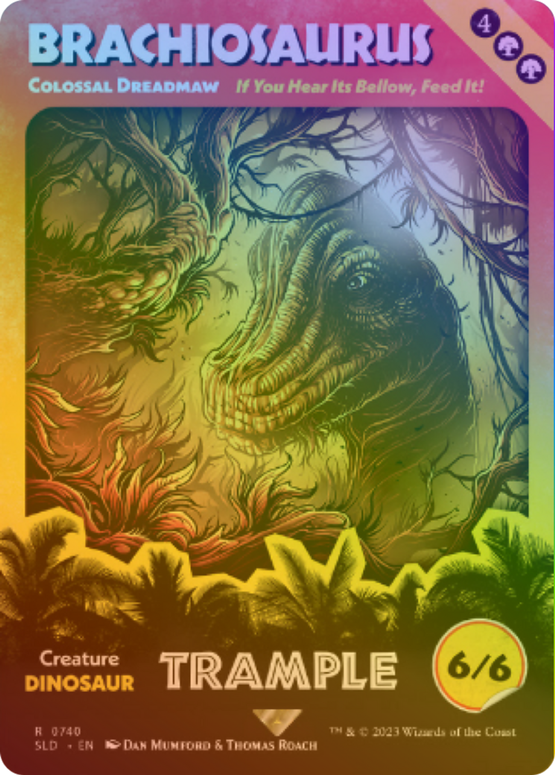 Gueuleffroi colossal — Secret Lair Drop — Magic: The Gathering
