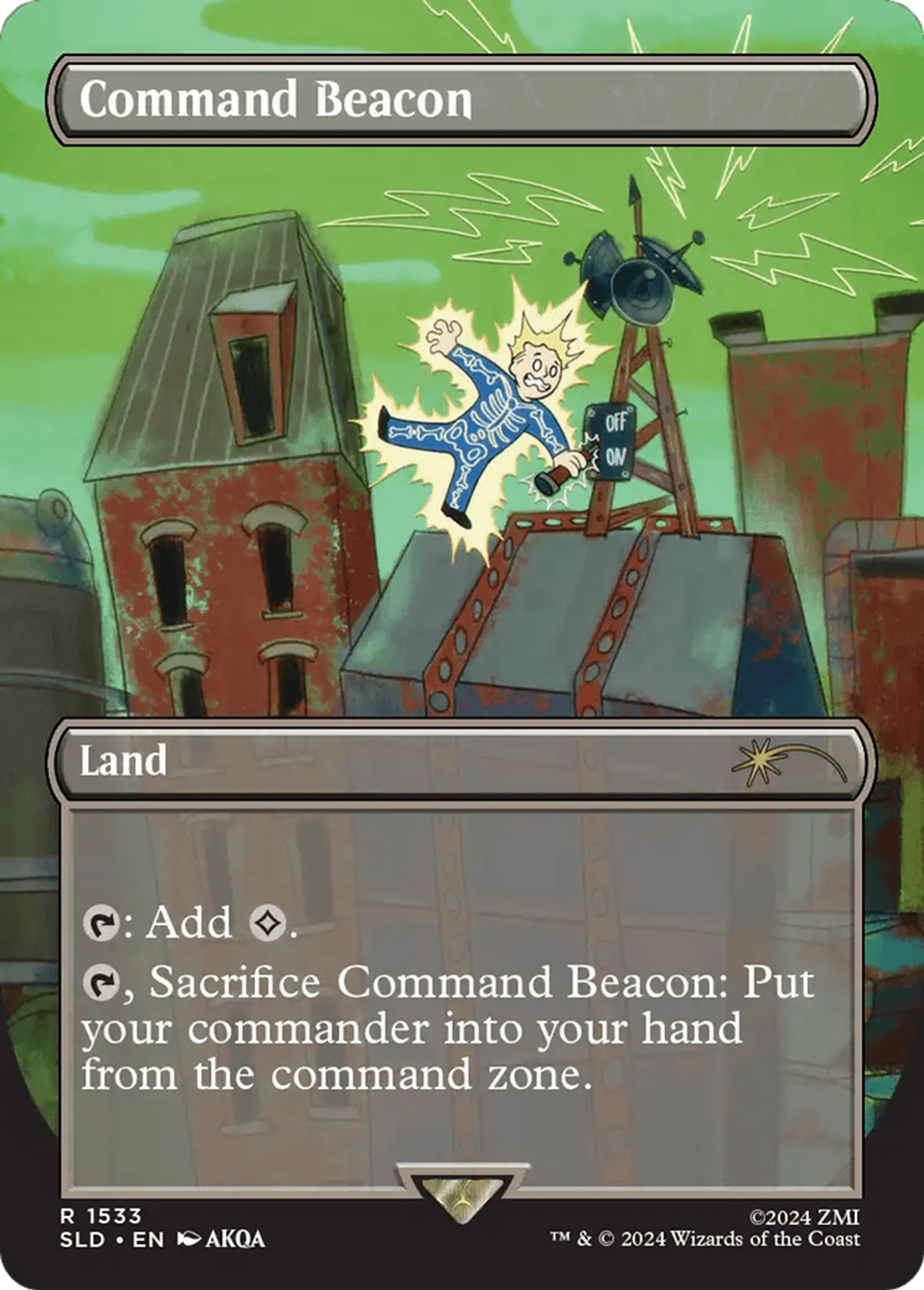 Command Beacon — Secret Lair Drop — Magic: The Gathering