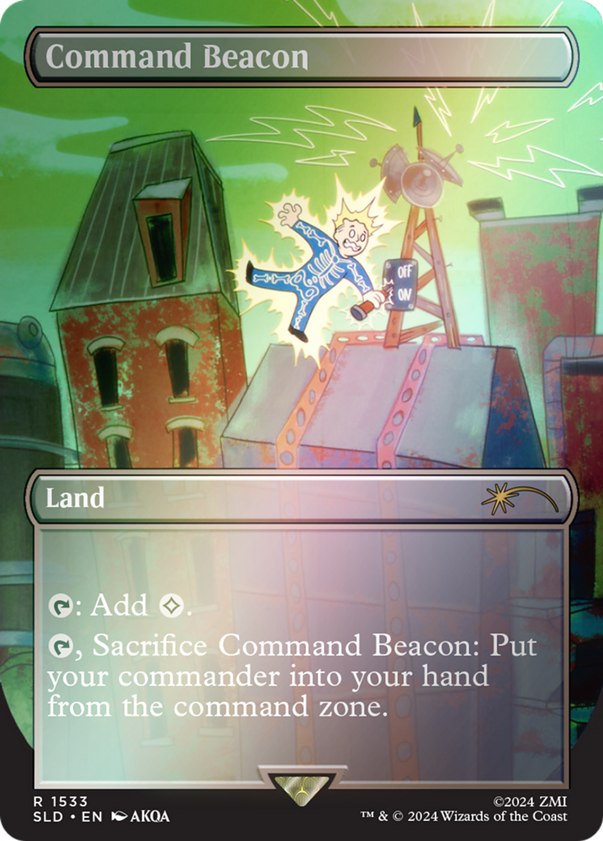 Command Beacon — Secret Lair Drop — Magic: The Gathering