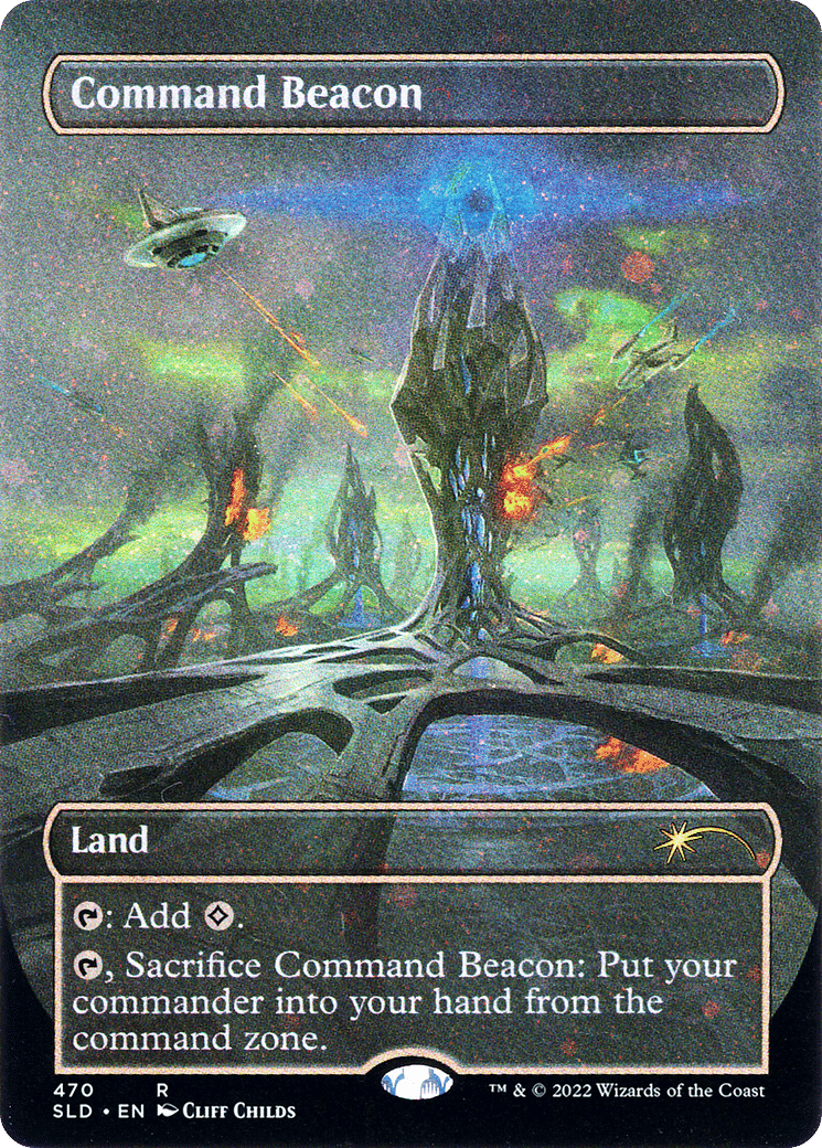 Command Beacon — Secret Lair Drop — Magic: The Gathering