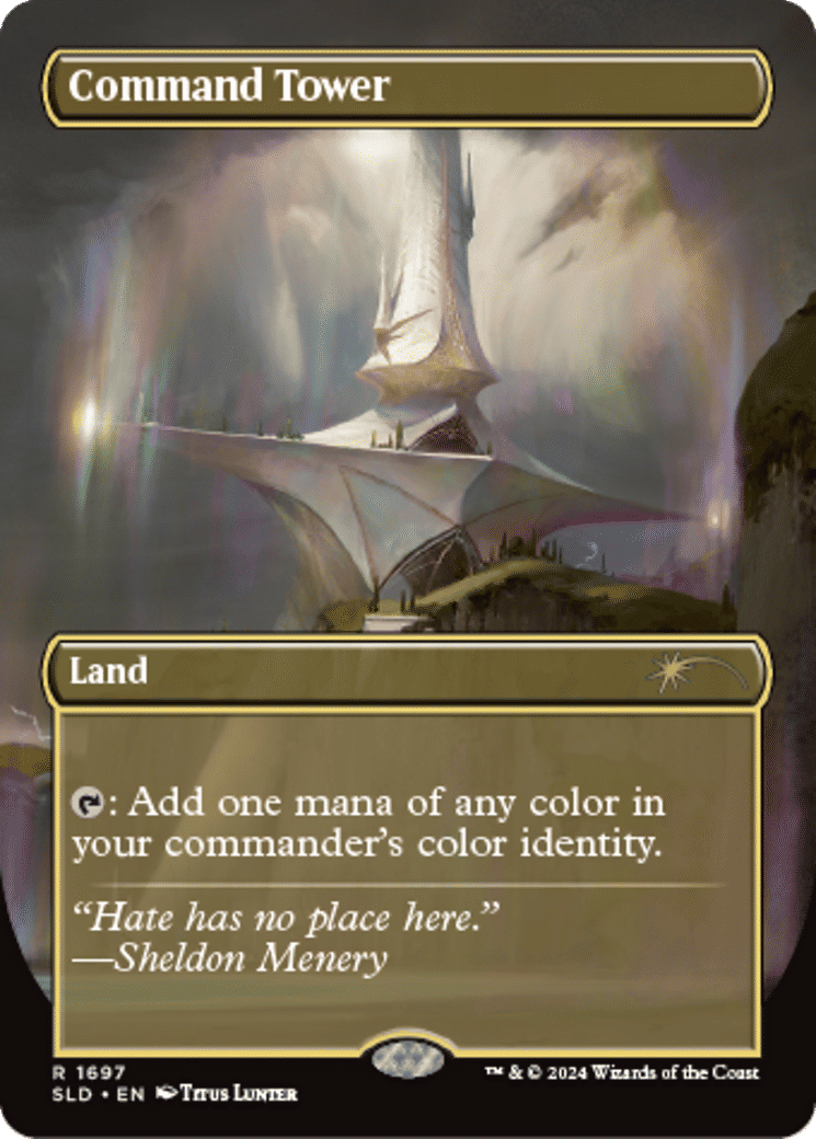 Command Tower — Secret Lair Drop — Magic: The Gathering