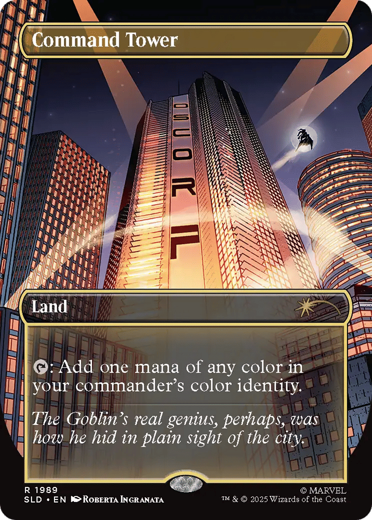 Command Tower — Secret Lair Drop — Magic: The Gathering