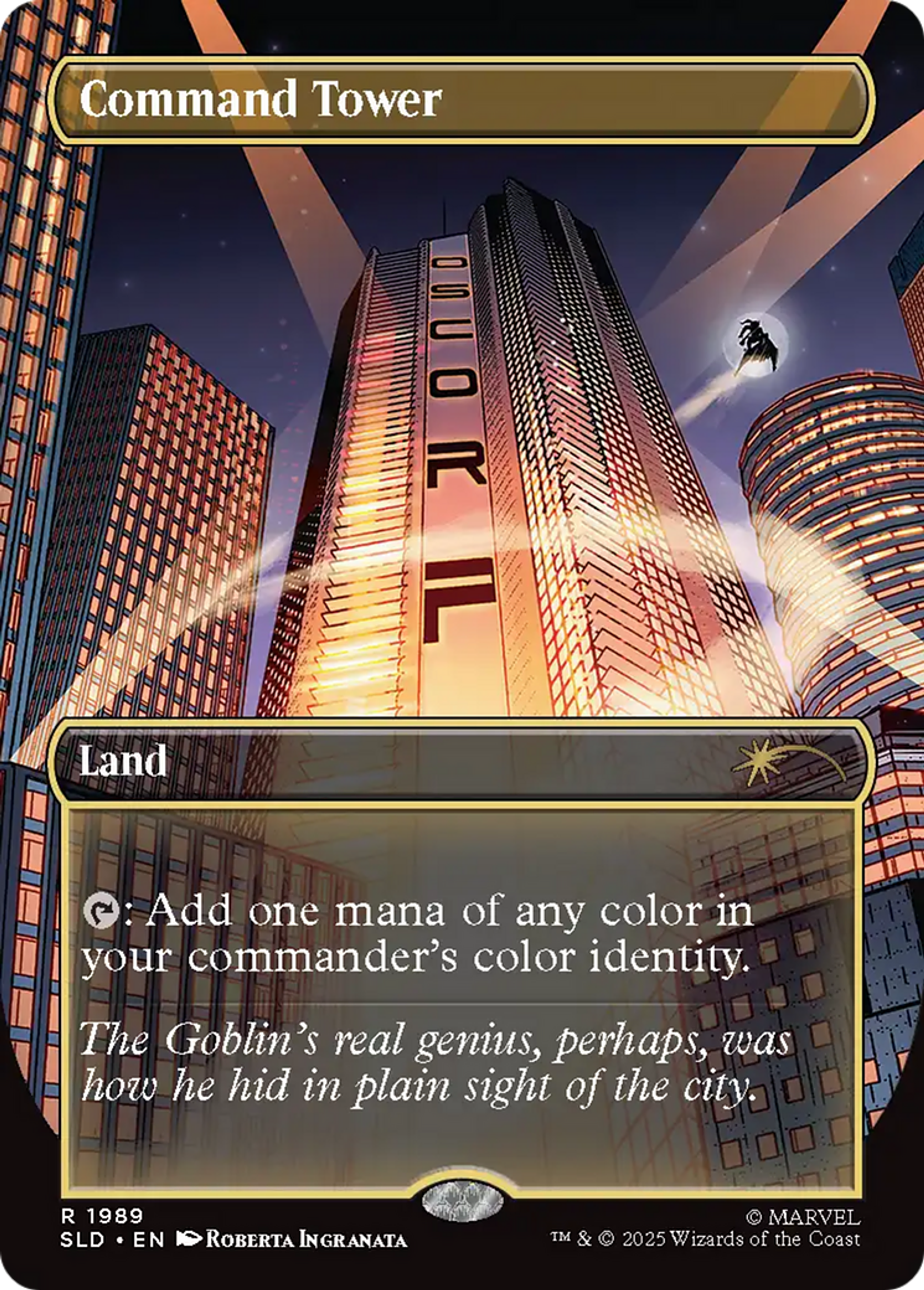 Command Tower — Secret Lair Drop — Magic: The Gathering