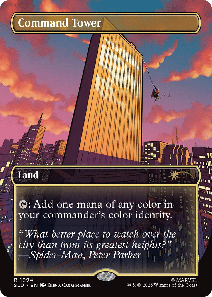 Command Tower — Secret Lair Drop — Magic: The Gathering