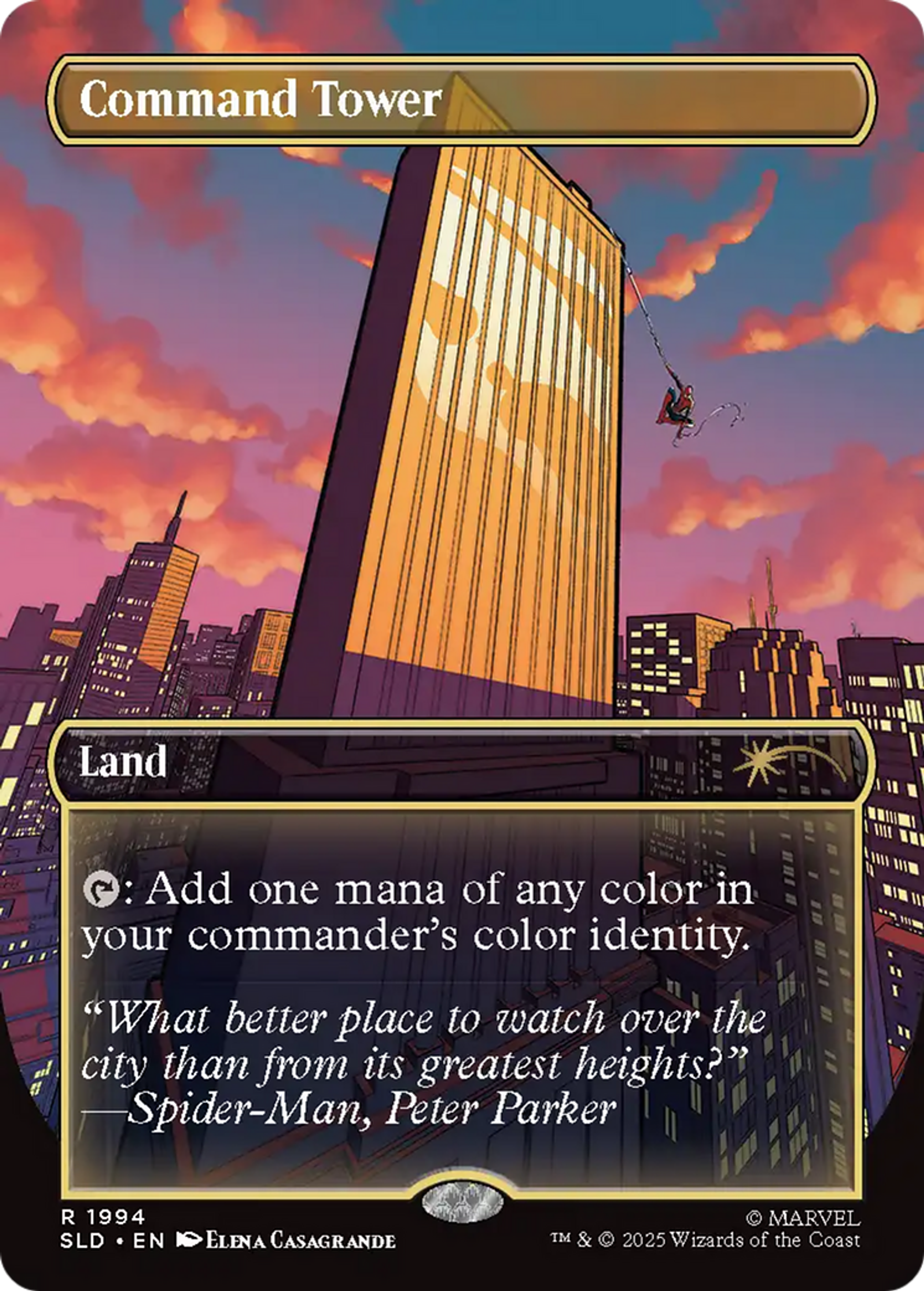 Command Tower — Secret Lair Drop — Magic: The Gathering
