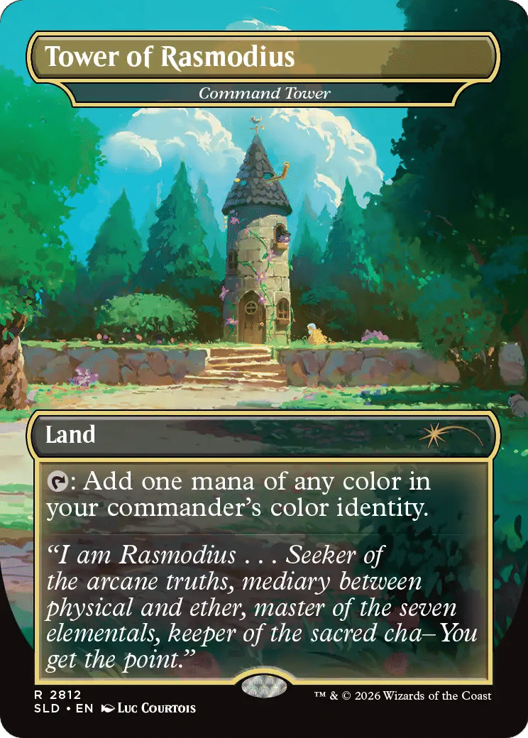 Command Tower — Secret Lair Drop — Magic: The Gathering