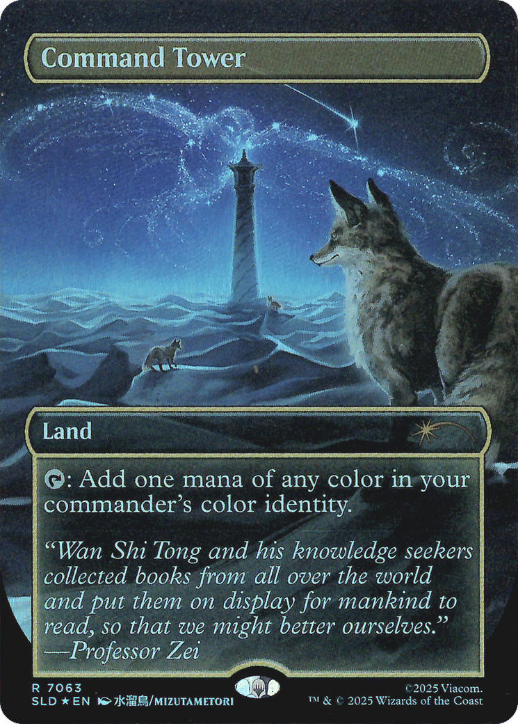 Command Tower — Secret Lair Drop — Magic: The Gathering