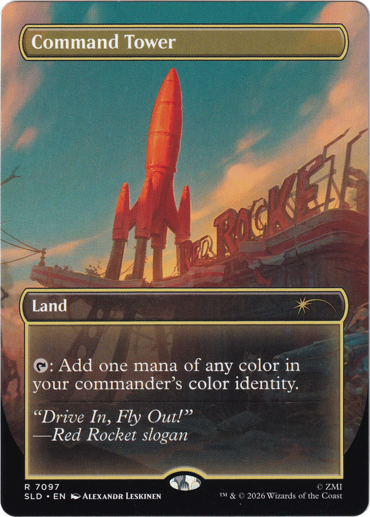 Command Tower — Secret Lair Drop — Magic: The Gathering